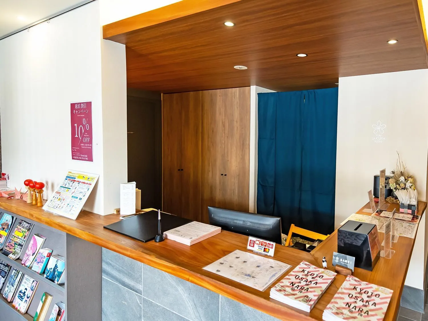 Lobby or reception in Stay SAKURA Kyoto Higashi Hongan-ji I