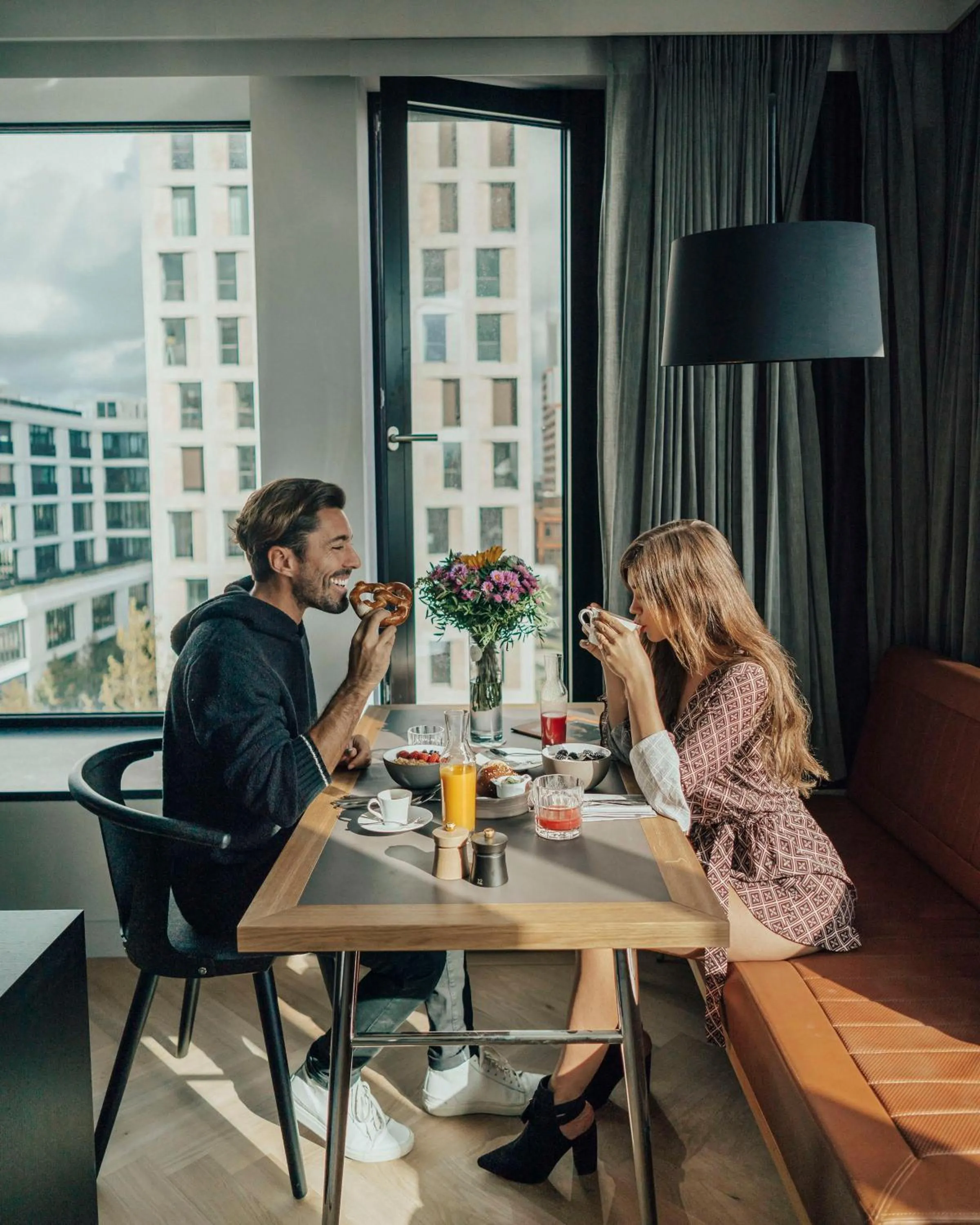 Seating area in Andaz Munich Schwabinger Tor, By Hyatt