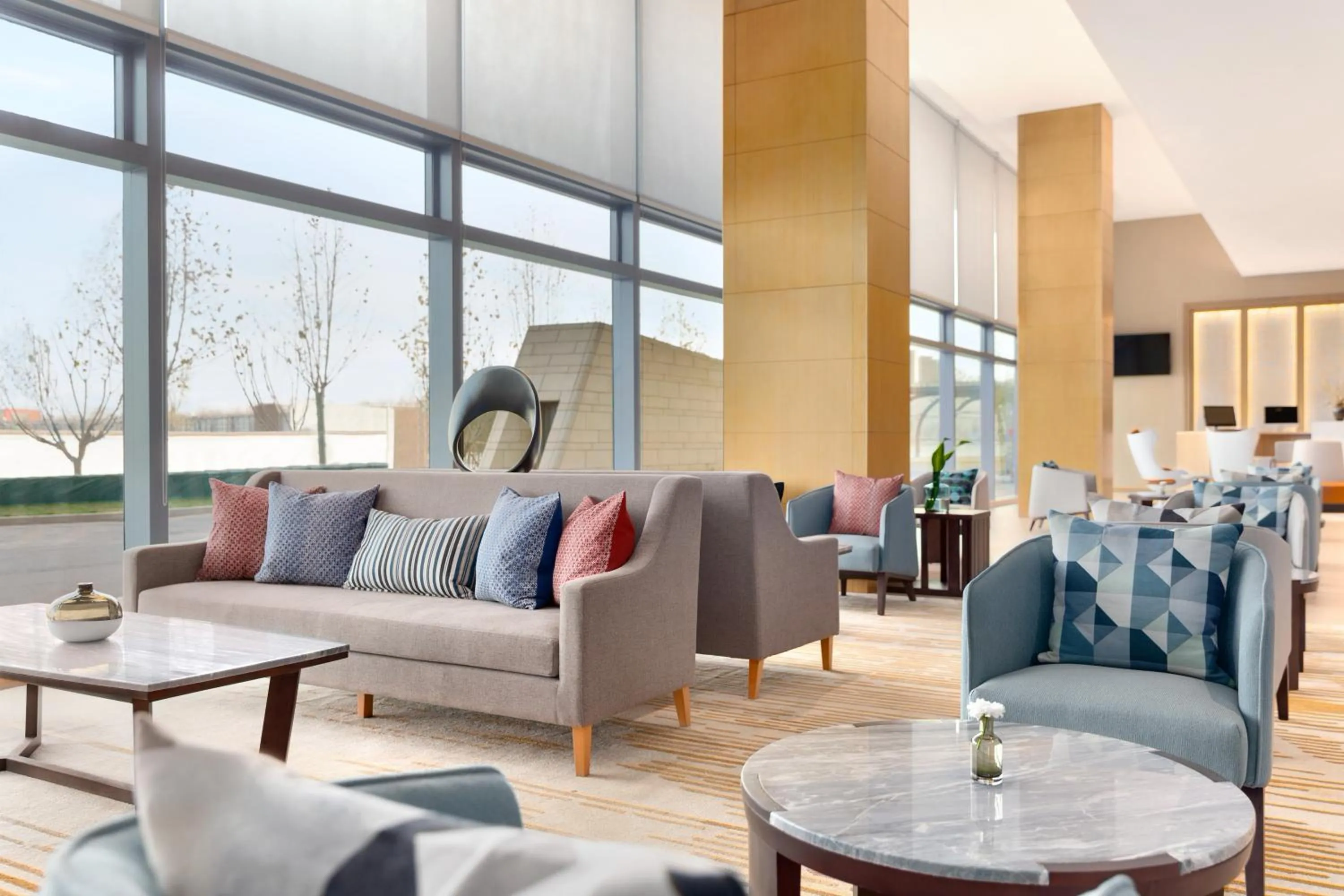 Lobby or reception in Hyatt Place Beijing Daxing