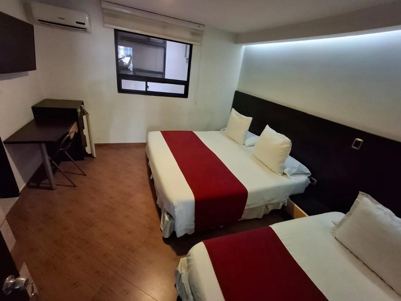 Bed in Hotel León Dorado