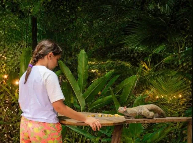 Garden in Zanzi Resort Private Paradise