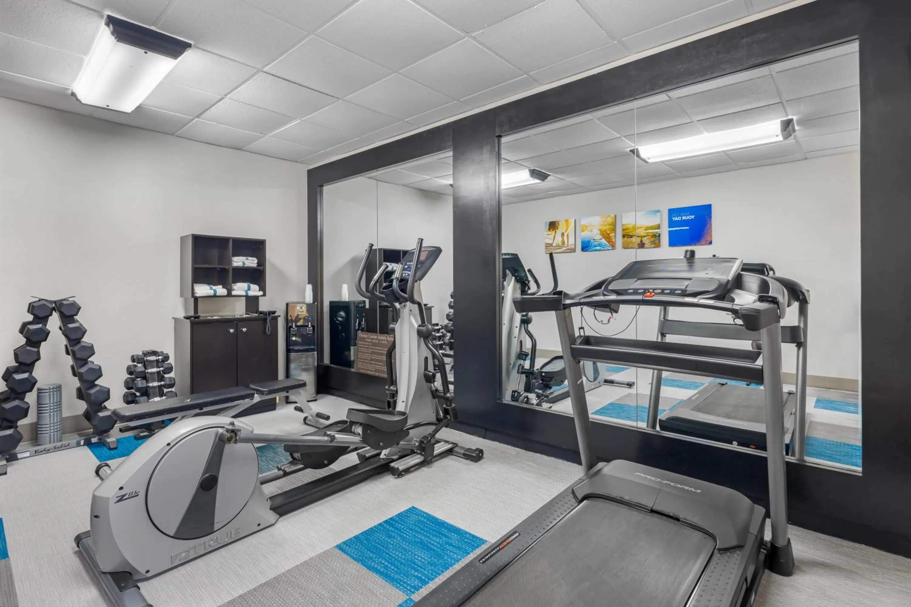 Fitness centre/facilities in Comfort Inn Chattanooga Downtown Southside