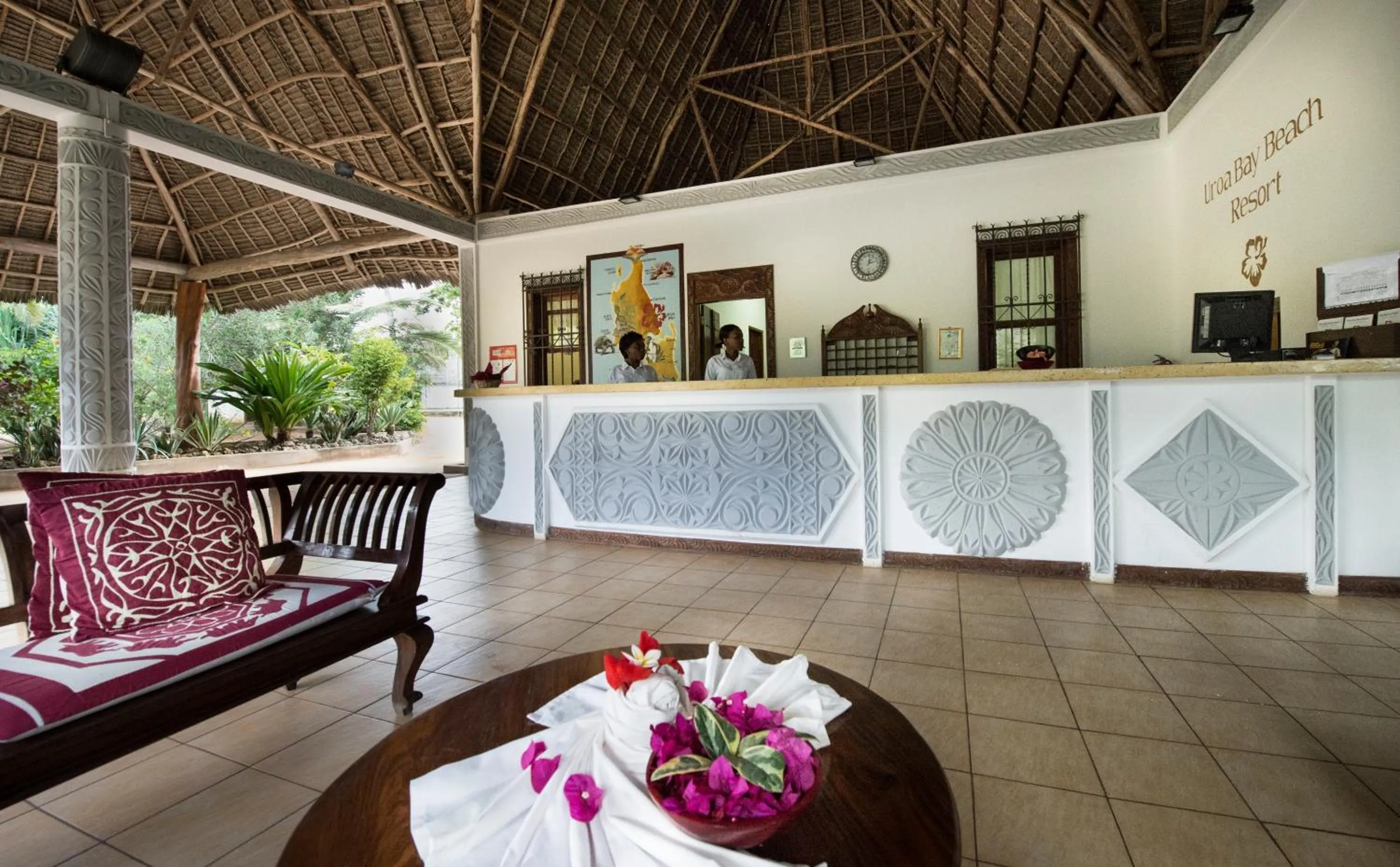Lobby or reception in Uroa Bay Beach Resort