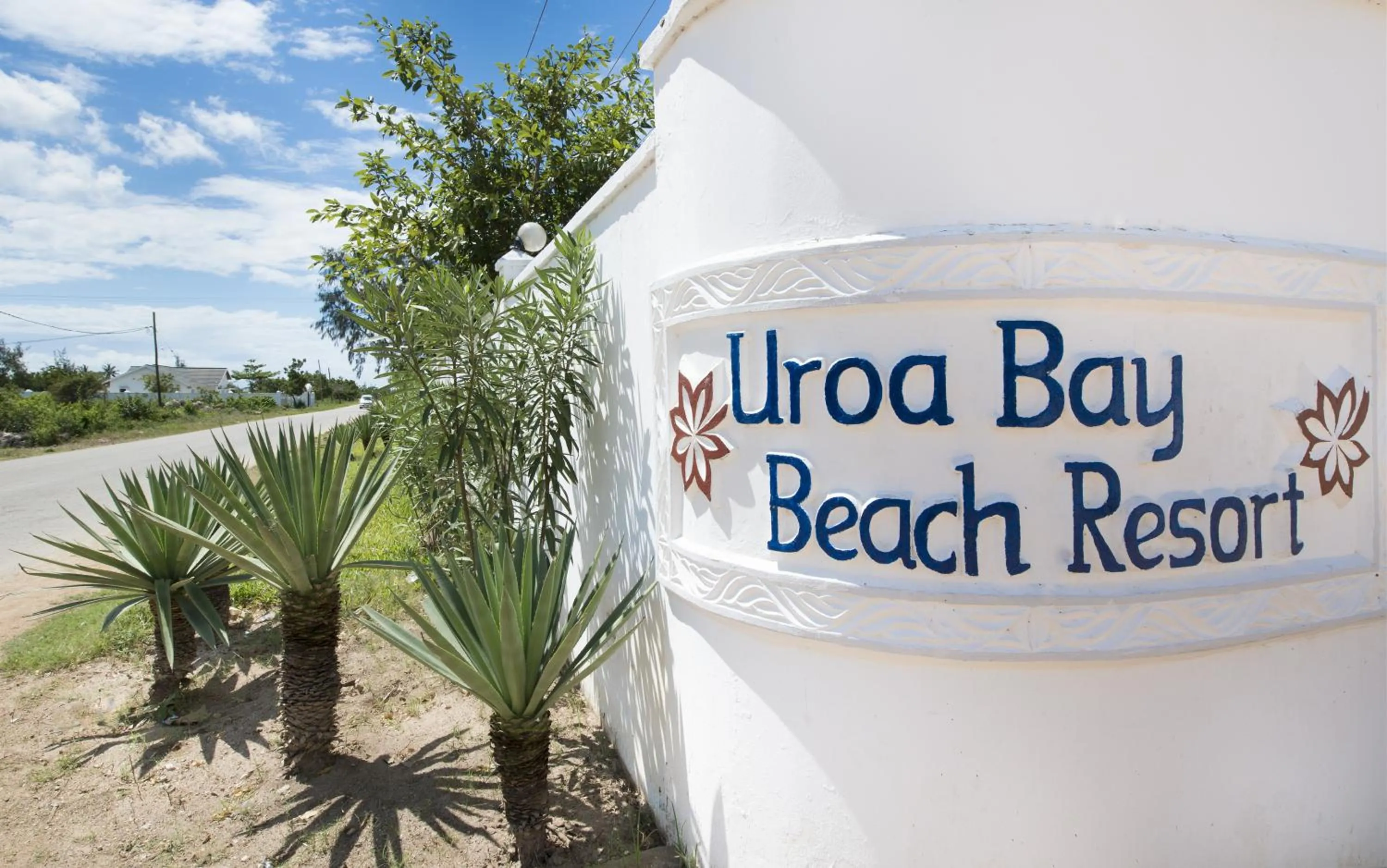 Facade/entrance in Uroa Bay Beach Resort