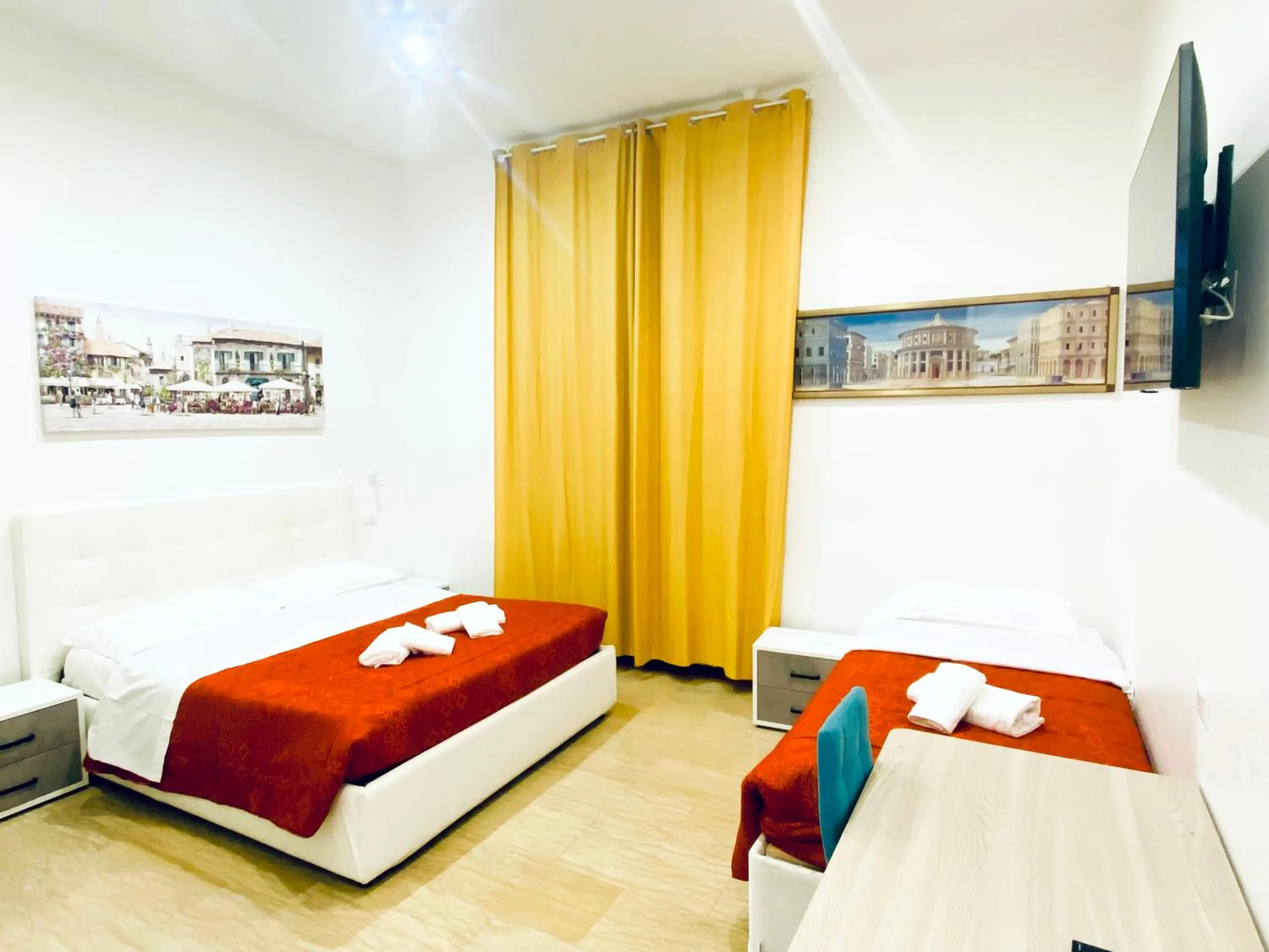 Bed in Tawhid Accomodation
