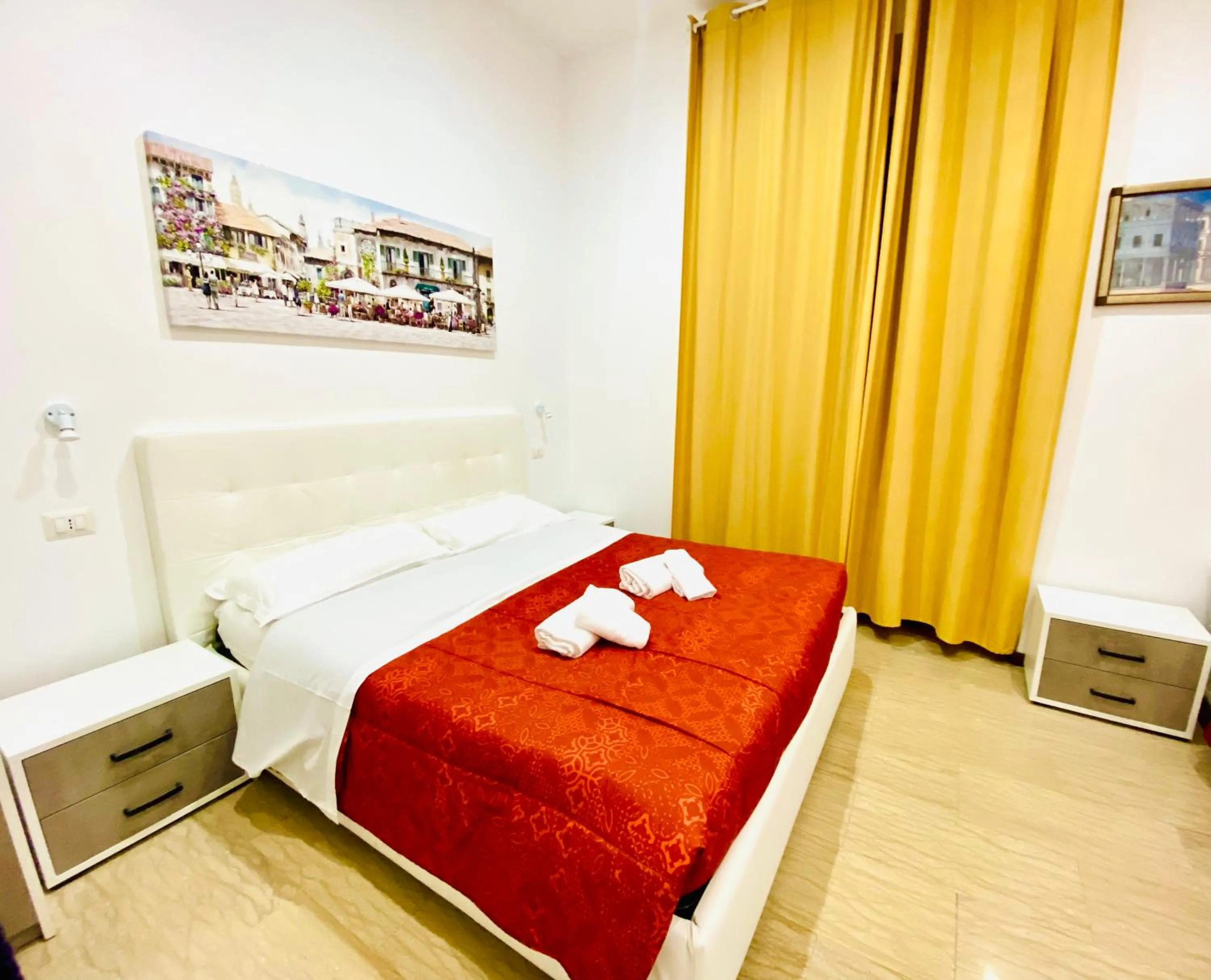 Bed in Tawhid Accomodation