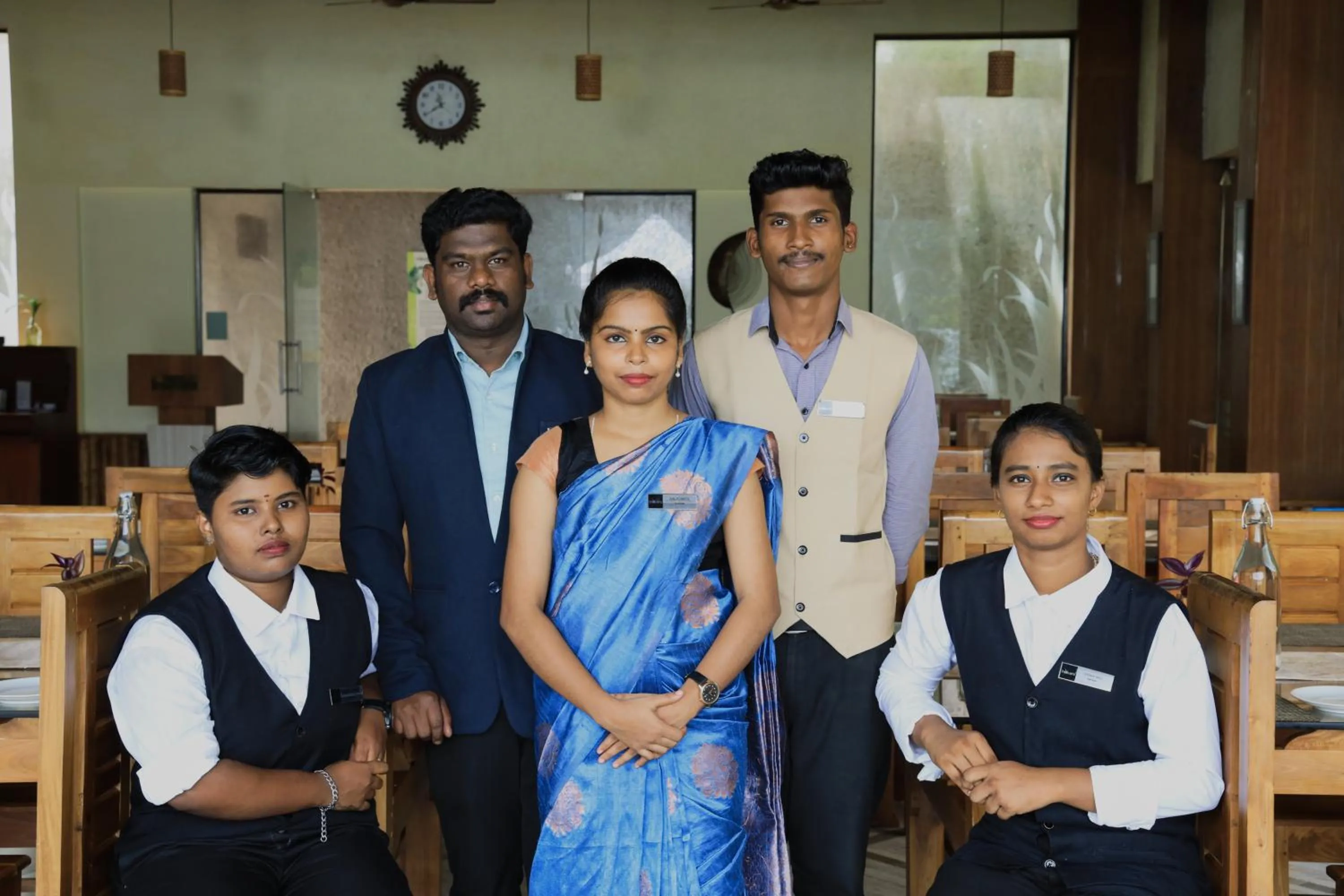 Staff in Indeevara Luxury Resort and Spa, Wayanad