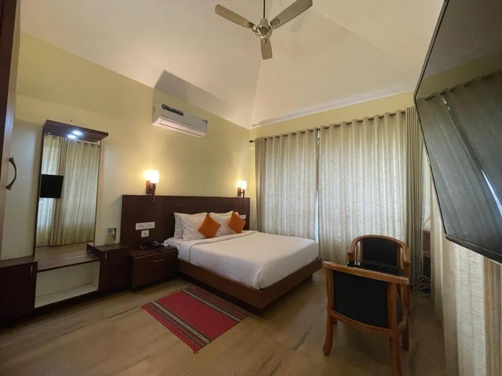 Bed in Indeevara Luxury Resort and Spa, Wayanad
