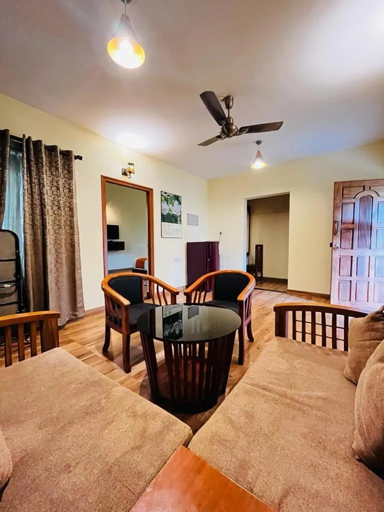 Seating area in Indeevara Luxury Resort and Spa, Wayanad