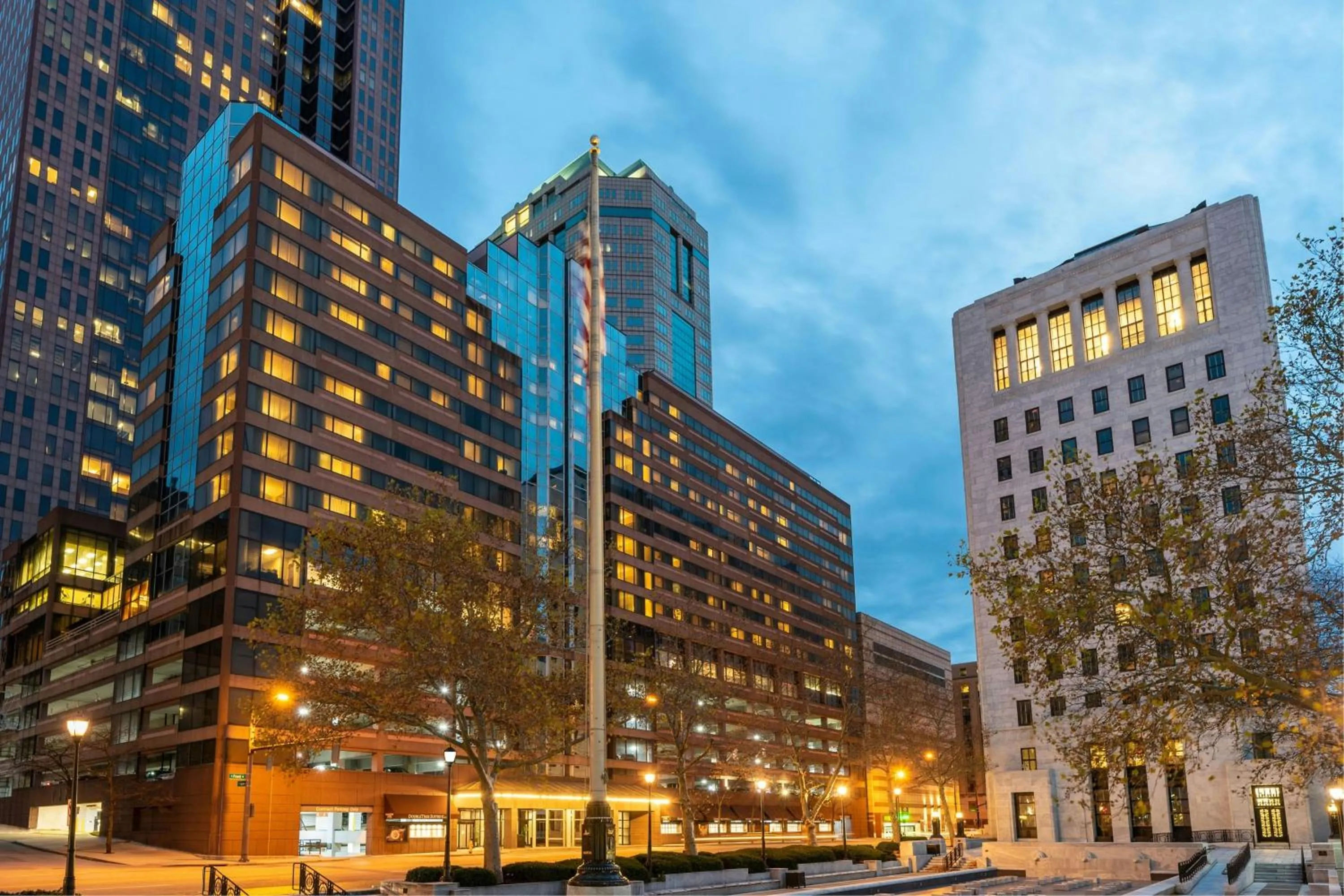 Property building in The Capital Suites Hotel