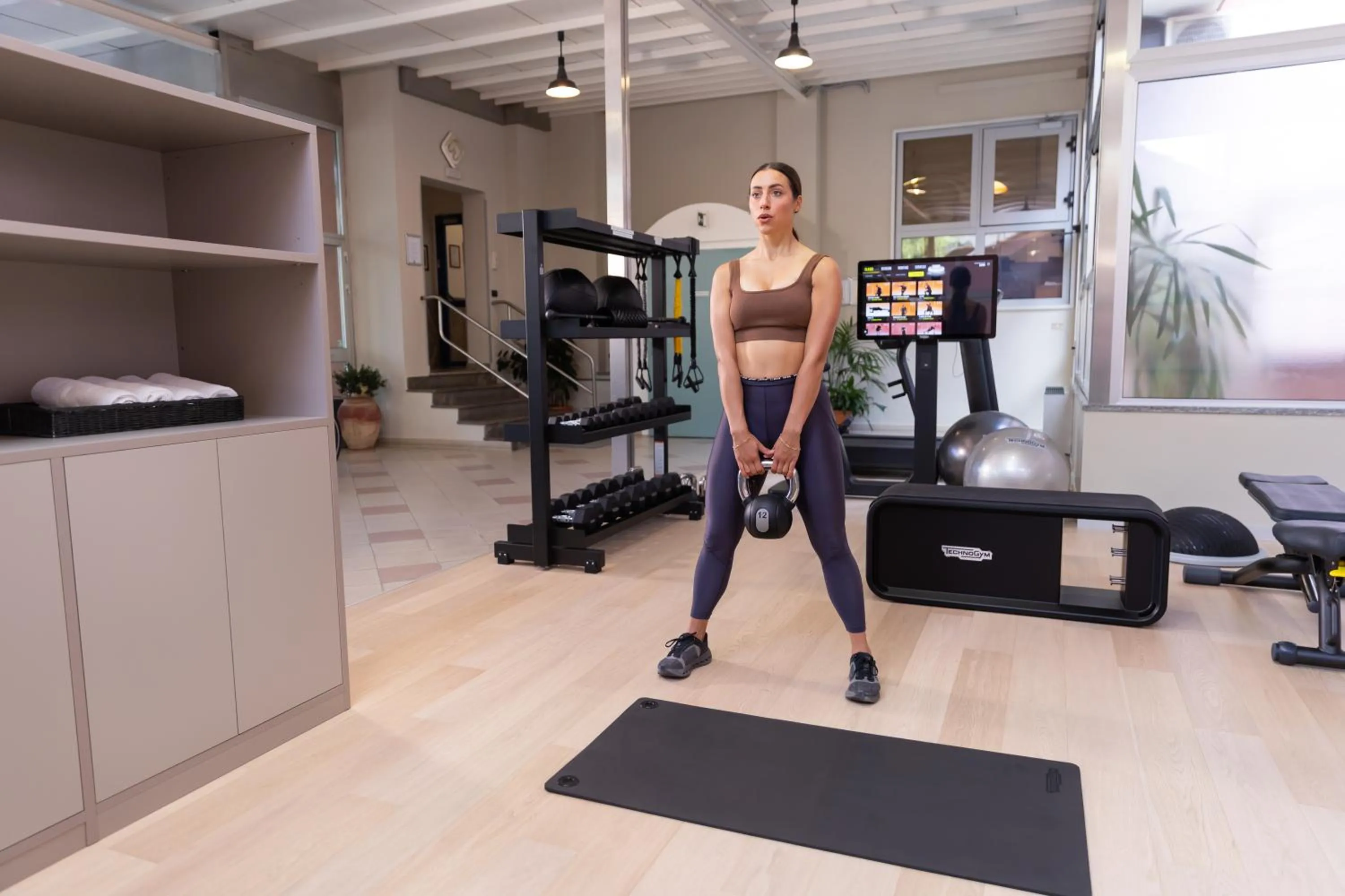 Fitness centre/facilities in Hotel & Apartments Sasso