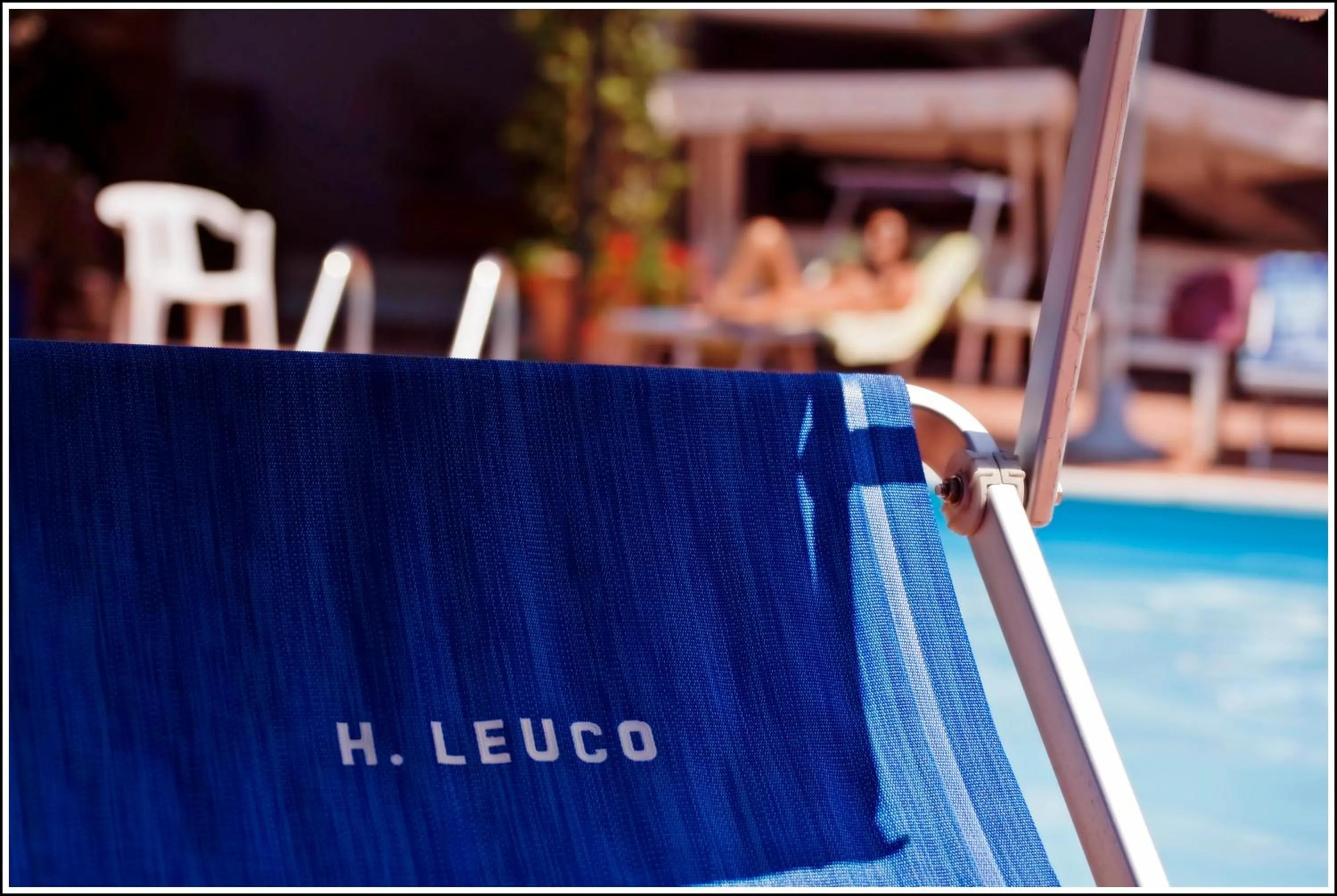 Swimming pool in Hotel Leuco'