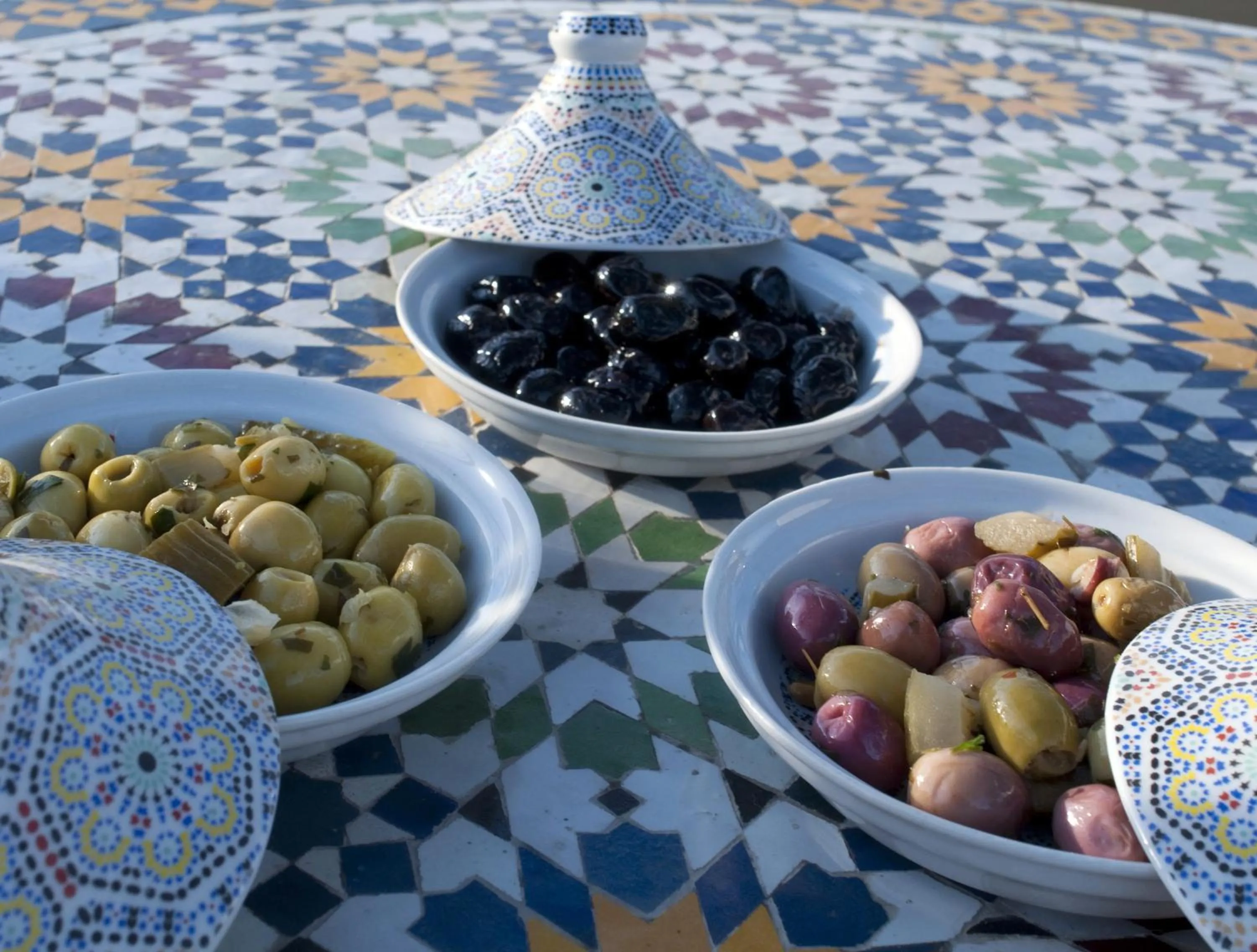 Food close-up in Riad Fes Kettani