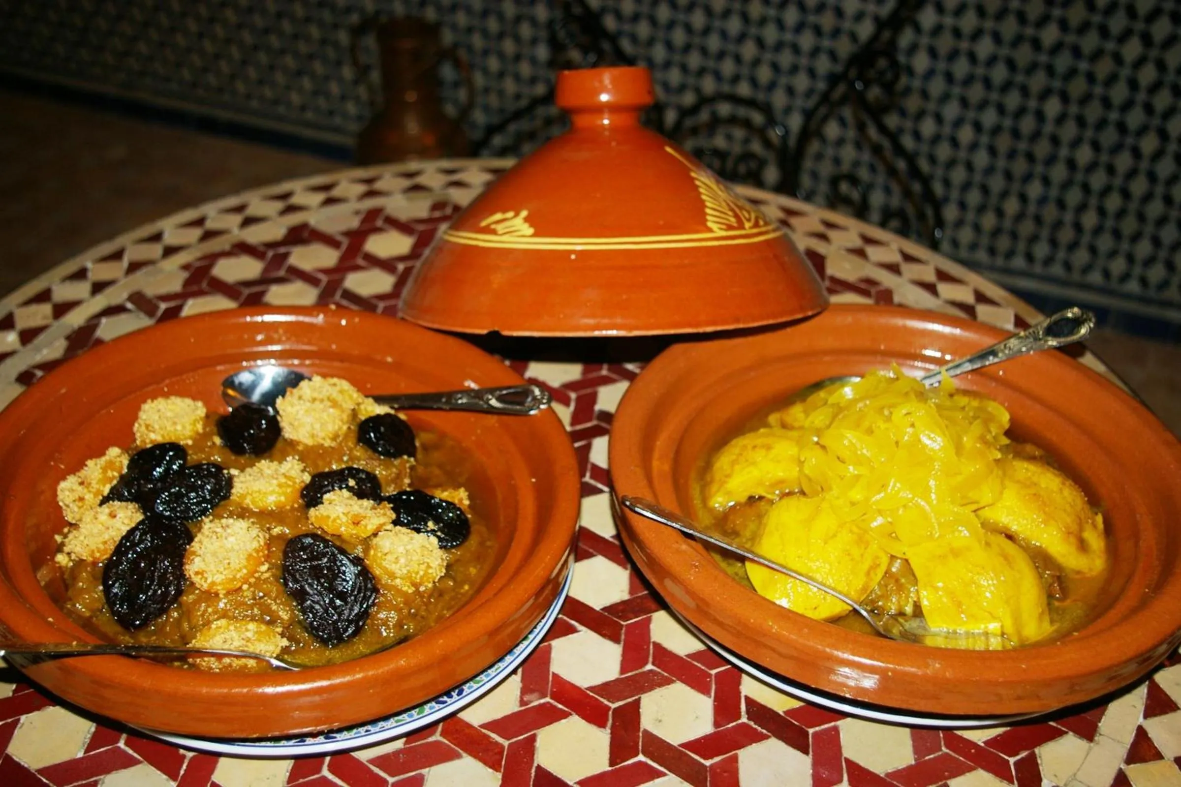 Food close-up in Riad Fes Kettani