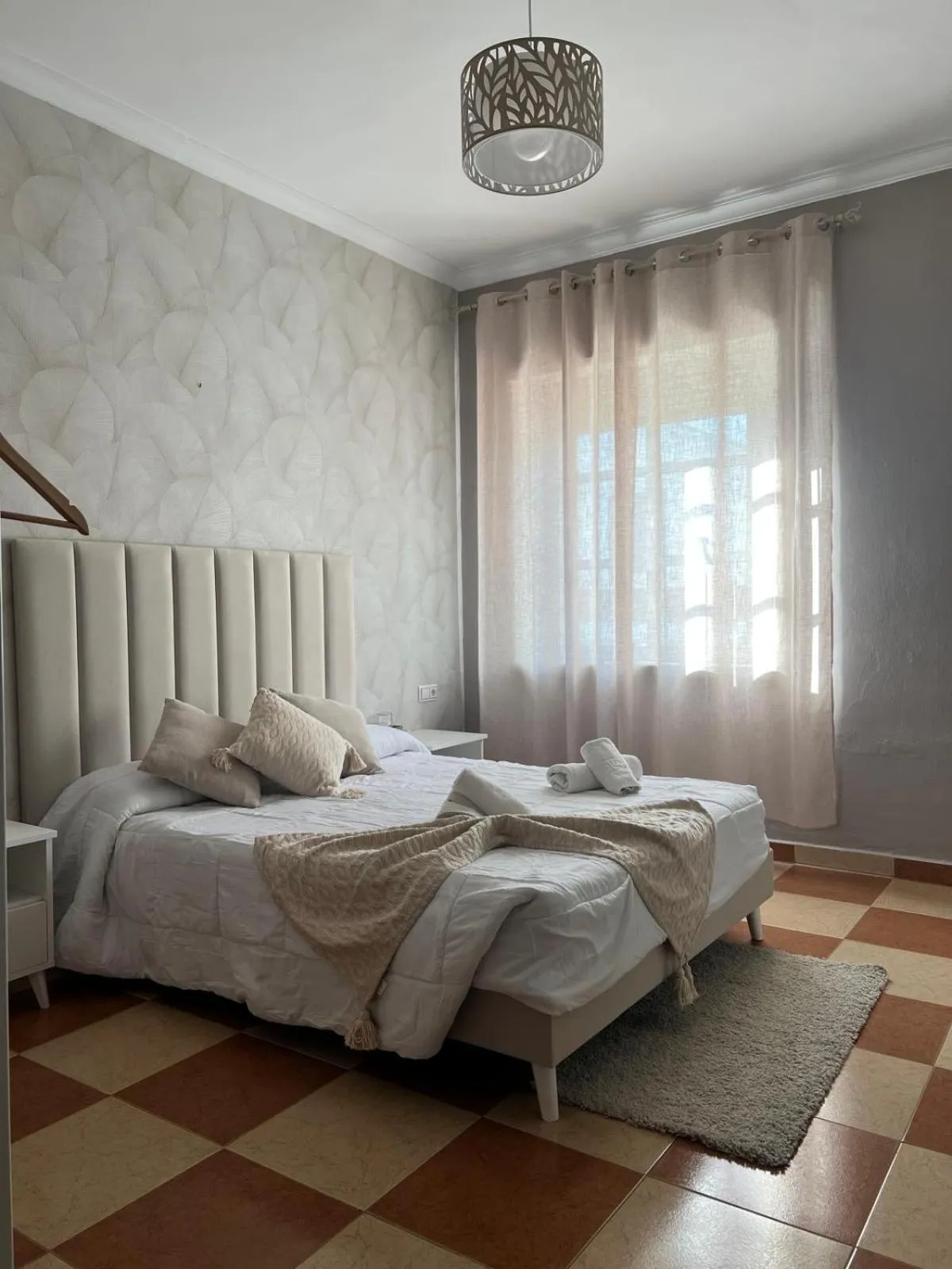 Bedroom, Bed in Hostal Andalucia de Arcos