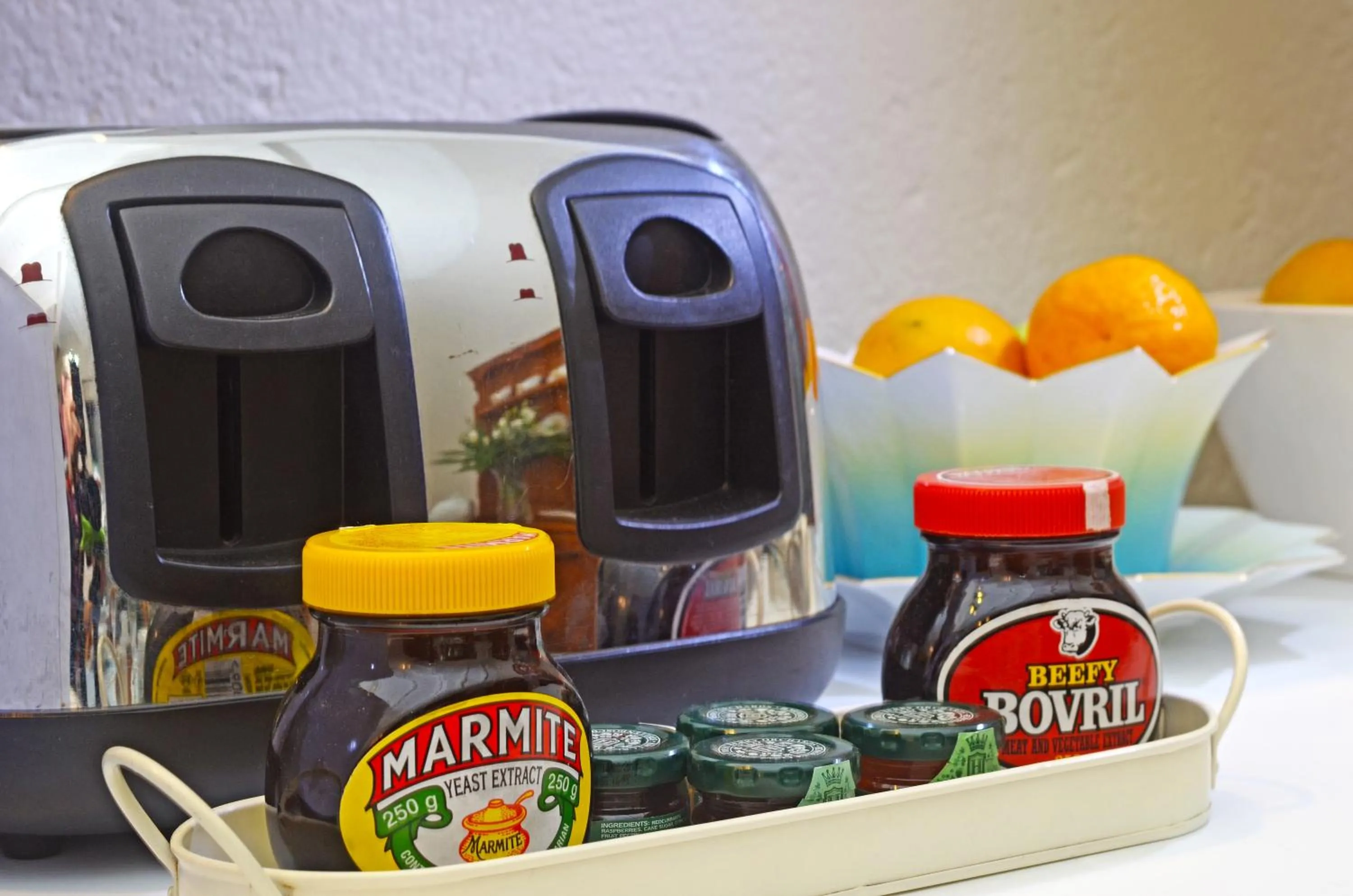 Food close-up in Sandton Slippers