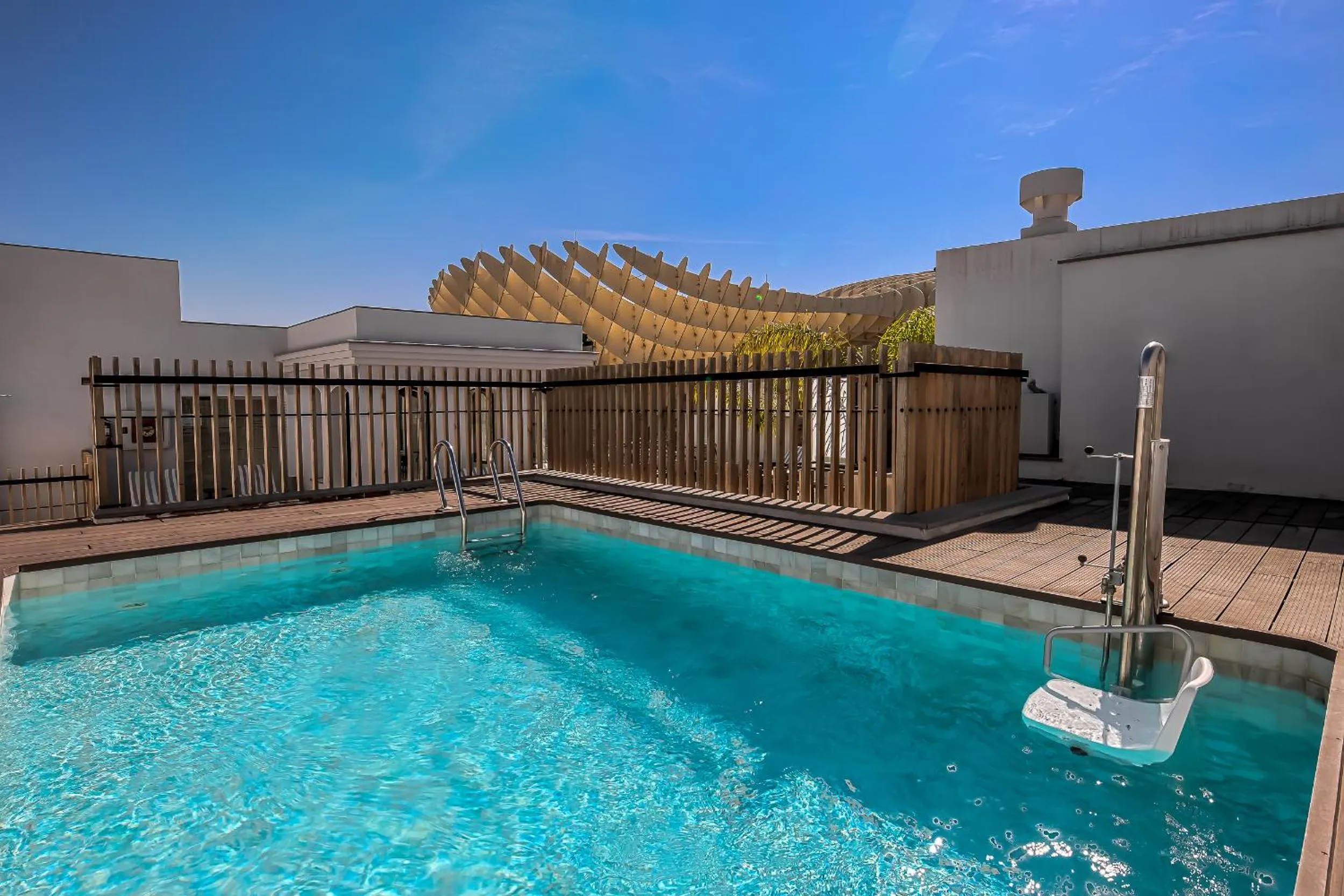 Swimming pool in Intelier Casa de Indias