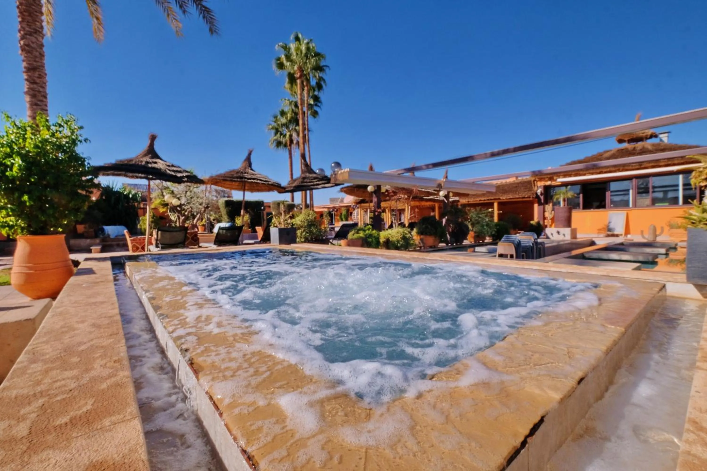 Hot Tub in Hacienda Marrakech
