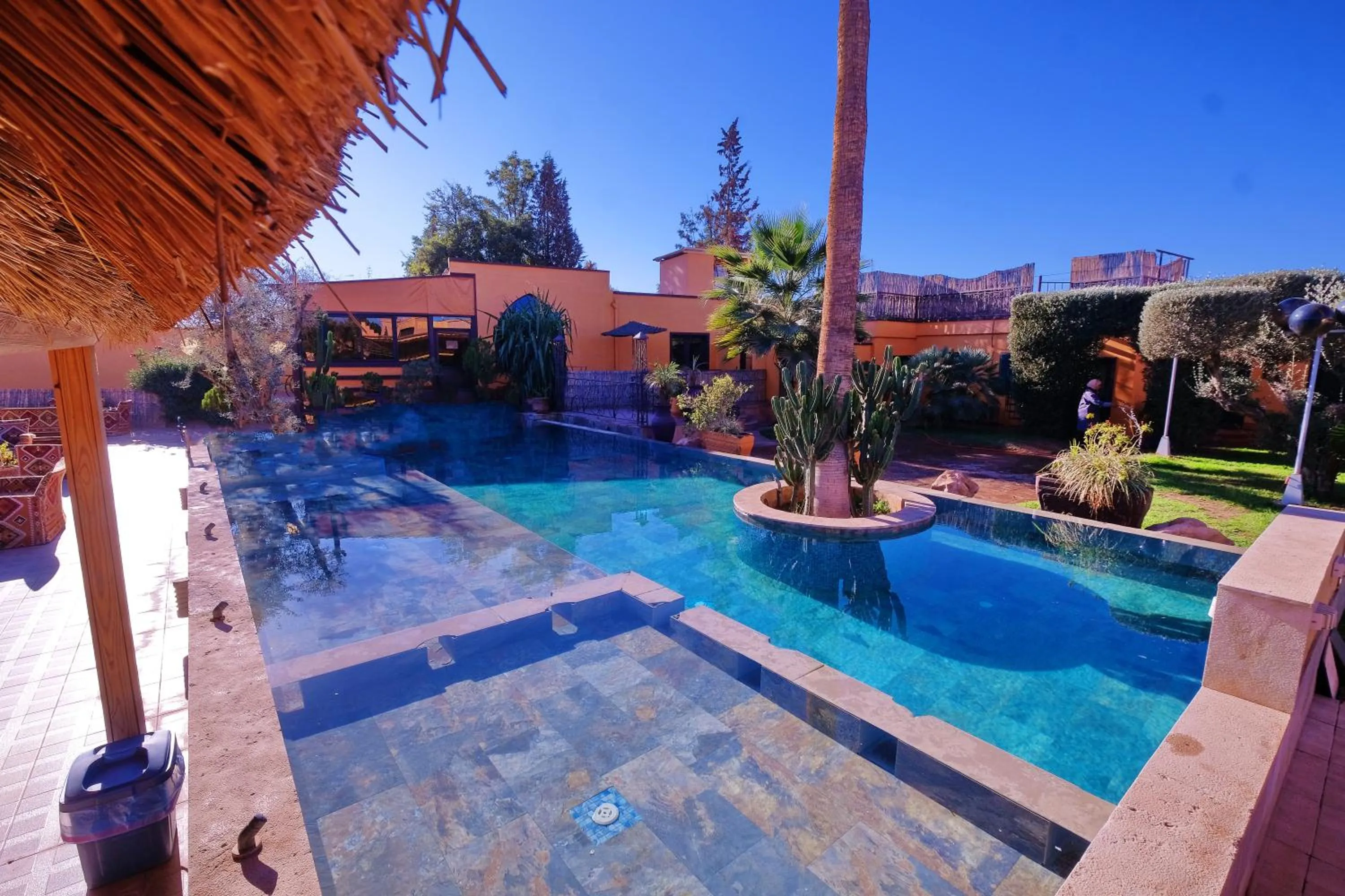 Swimming pool in Hacienda Marrakech