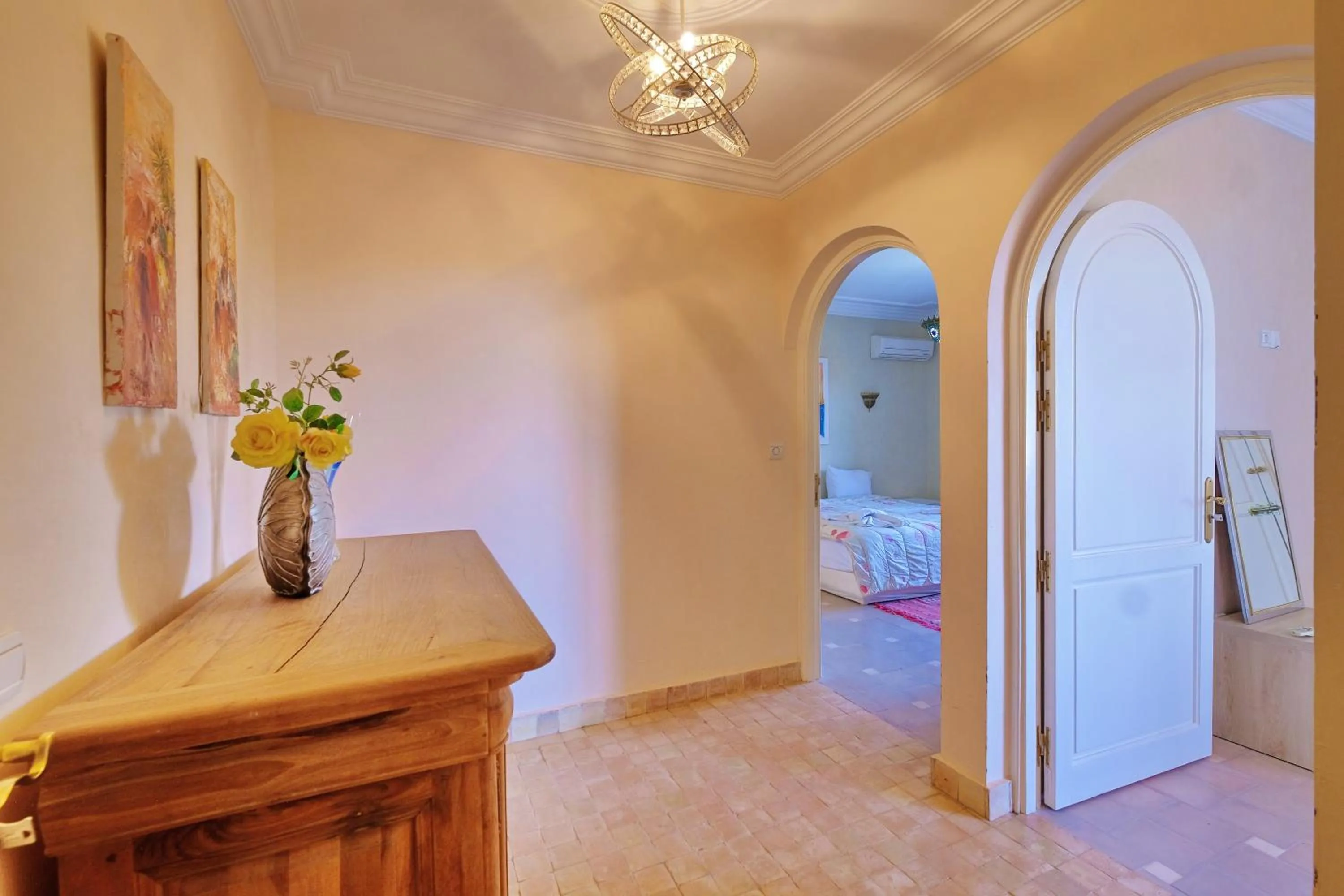 Bedroom, Bed in Hacienda Marrakech