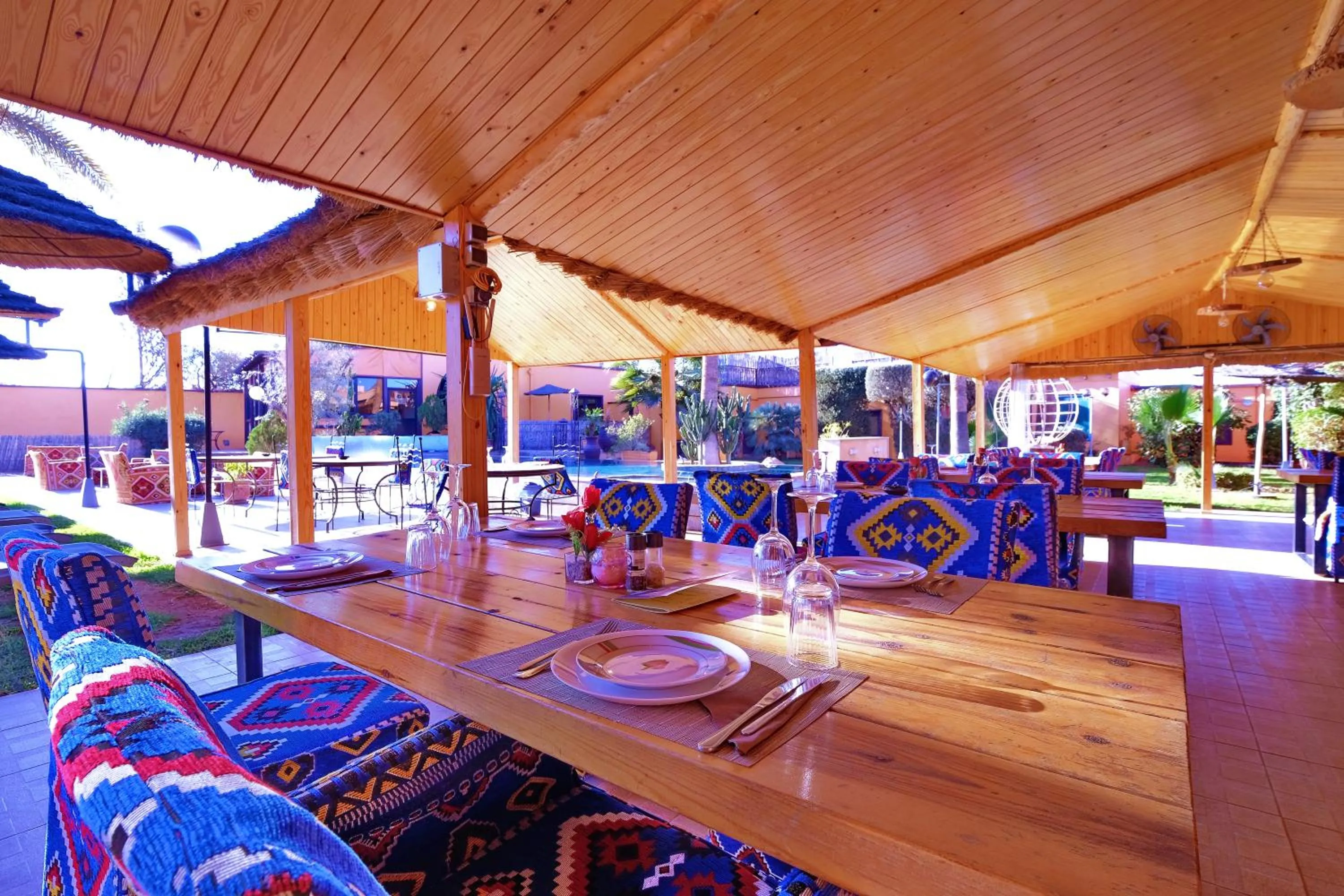 Restaurant/places to eat in Hacienda Marrakech