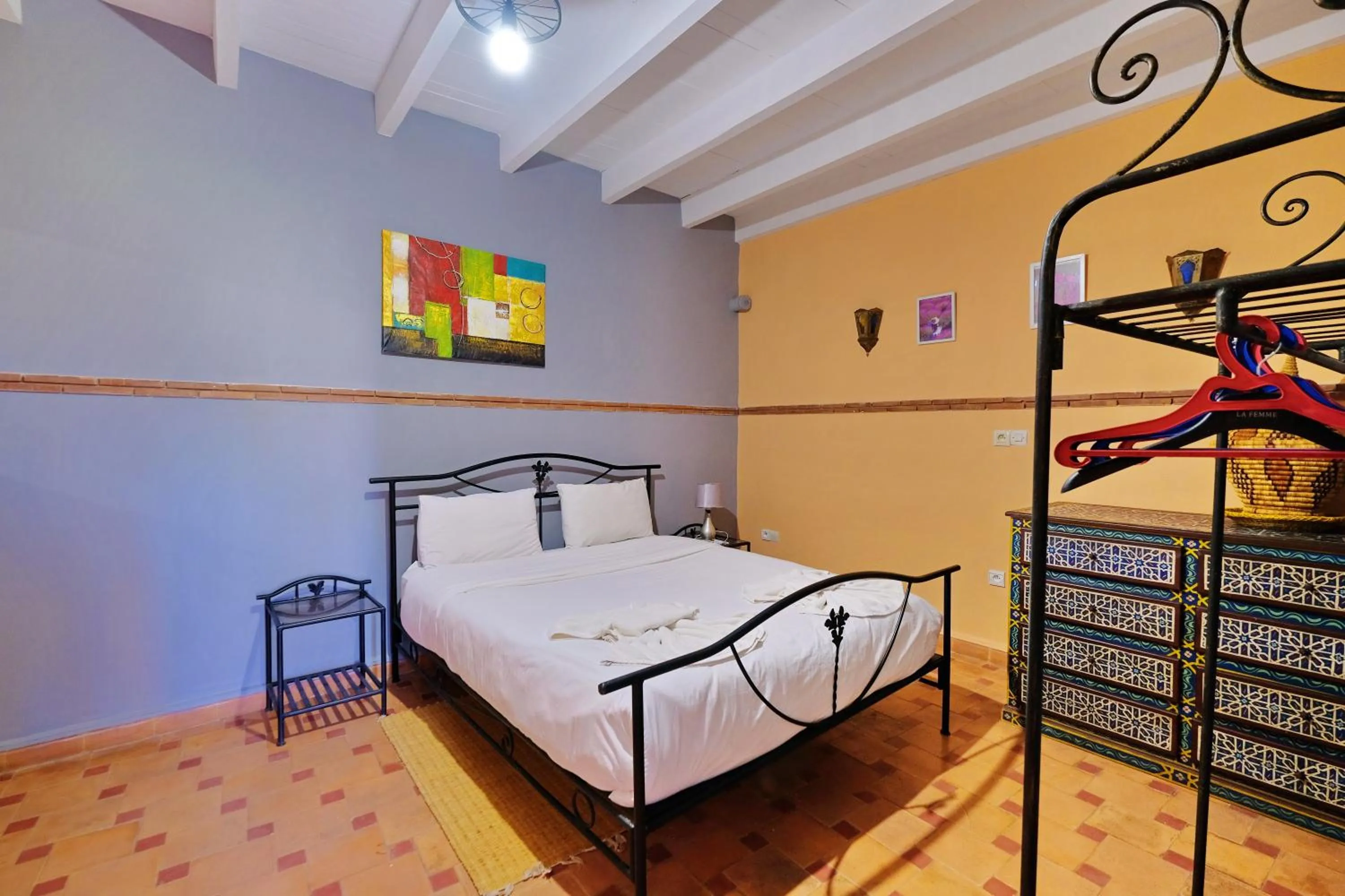 Bedroom, Bed in Hacienda Marrakech