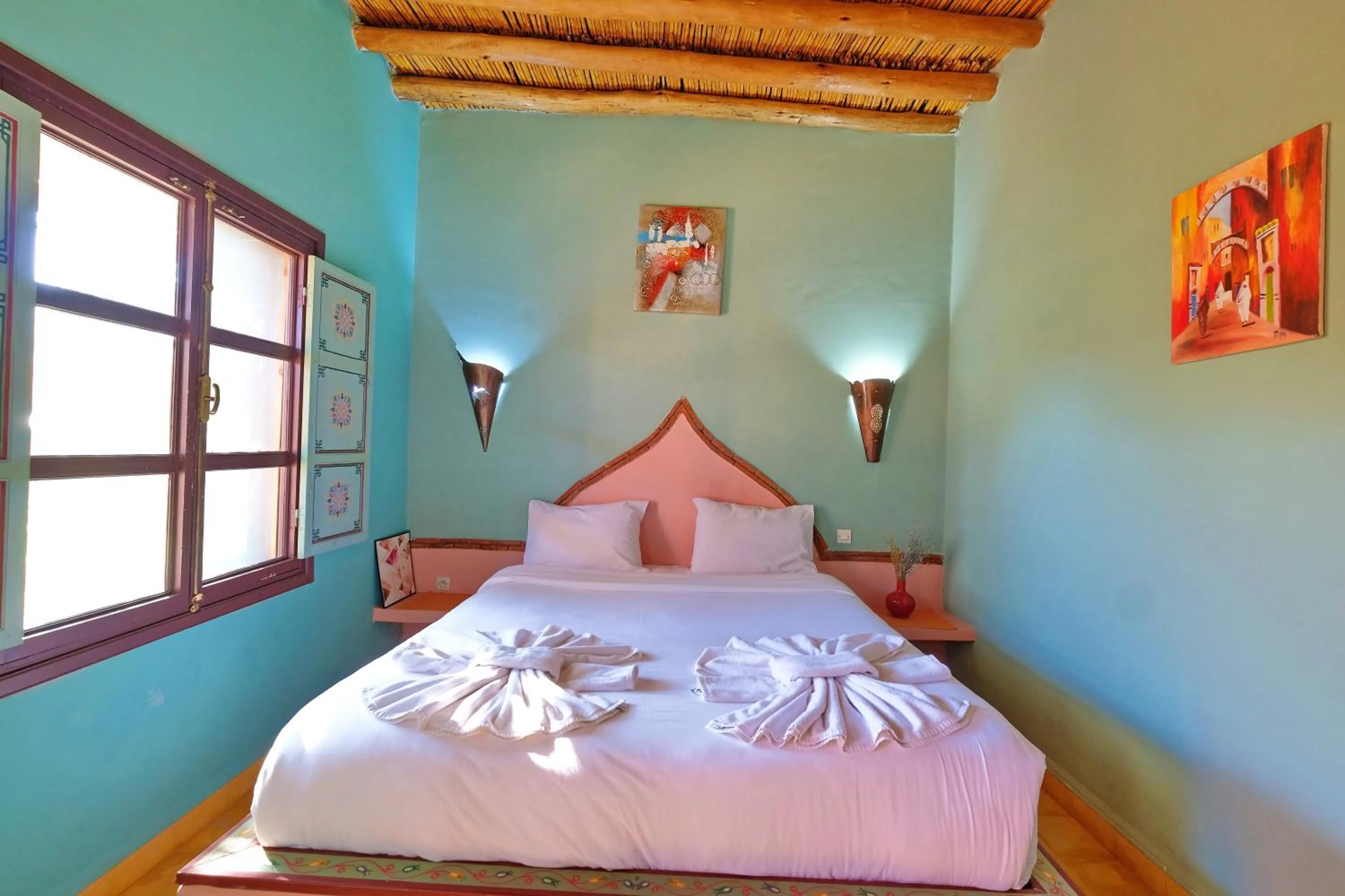 Bed in Hacienda Marrakech