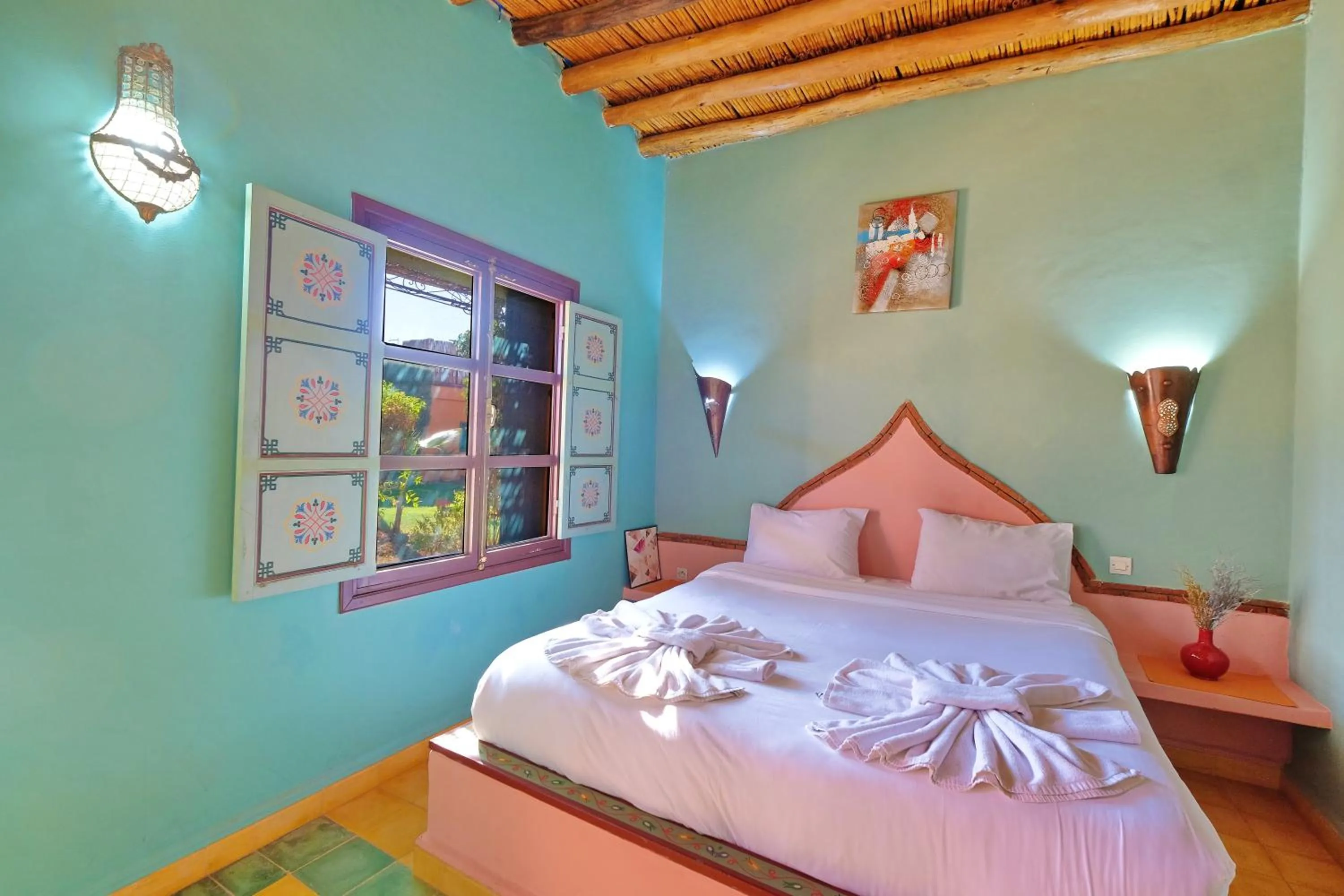 Bed in Hacienda Marrakech