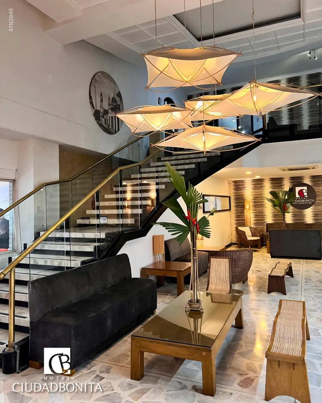 Lobby or reception in Hotel Ciudad Bonita