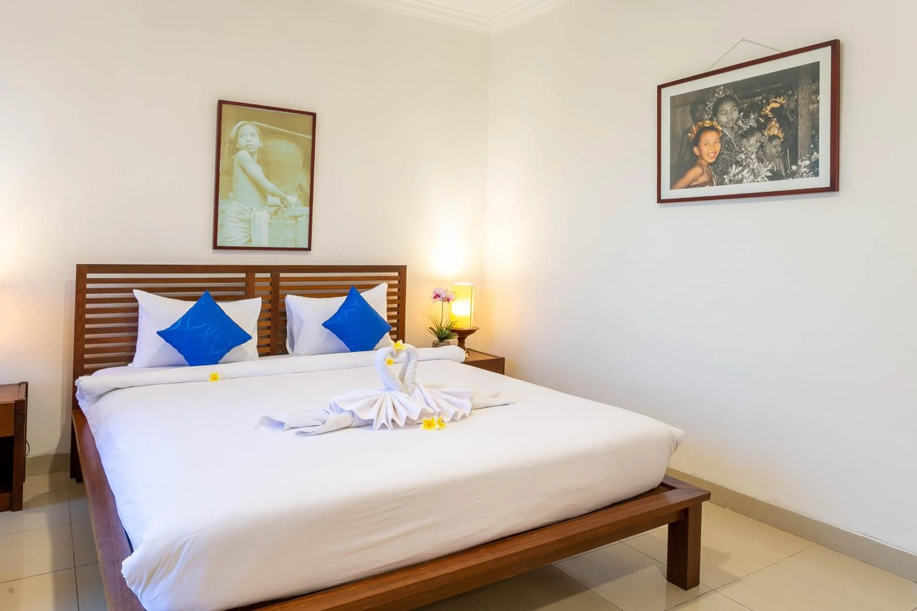 Bed in Starloka Saba Bali Hotel