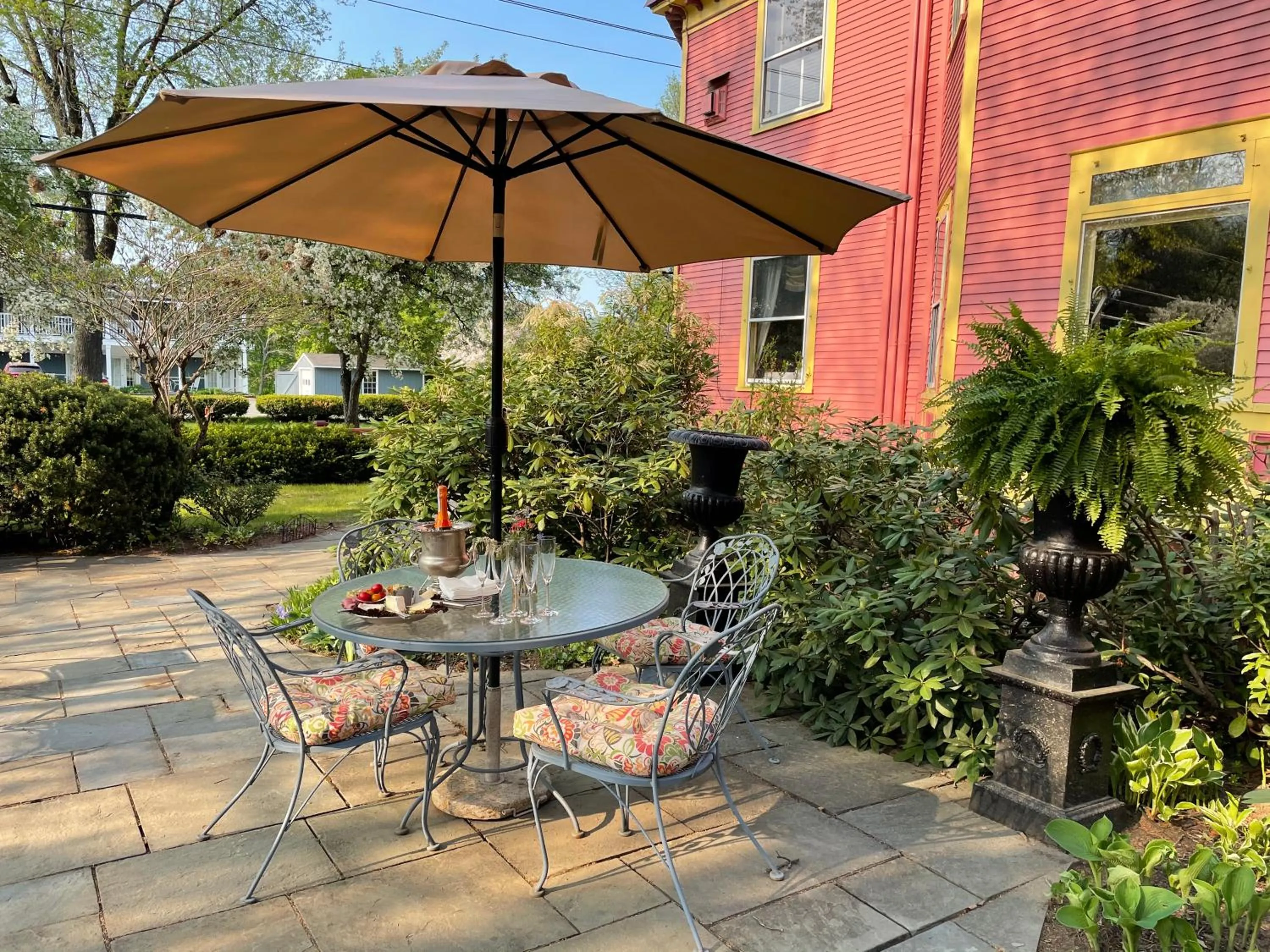 Patio in The Village Inn of Woodstock