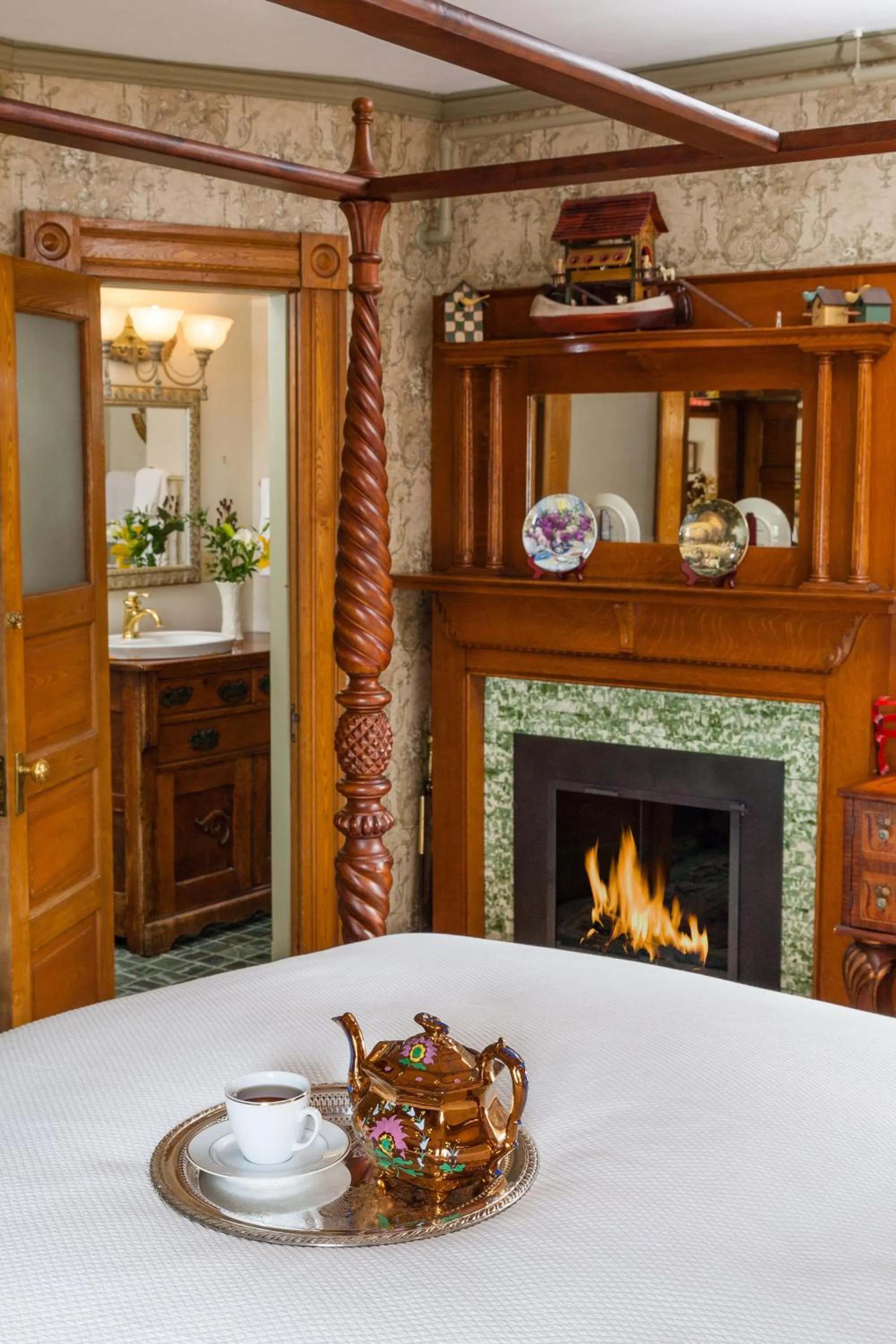 Bedroom in The Village Inn of Woodstock