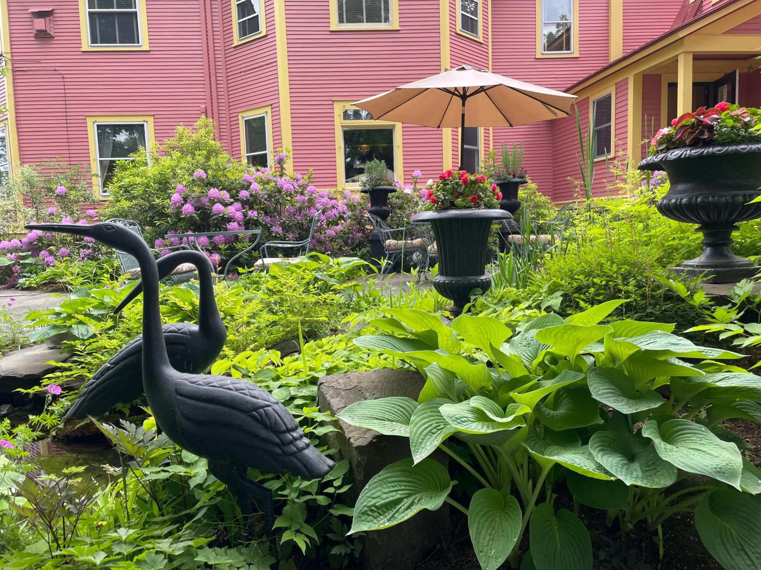 Patio in The Village Inn of Woodstock