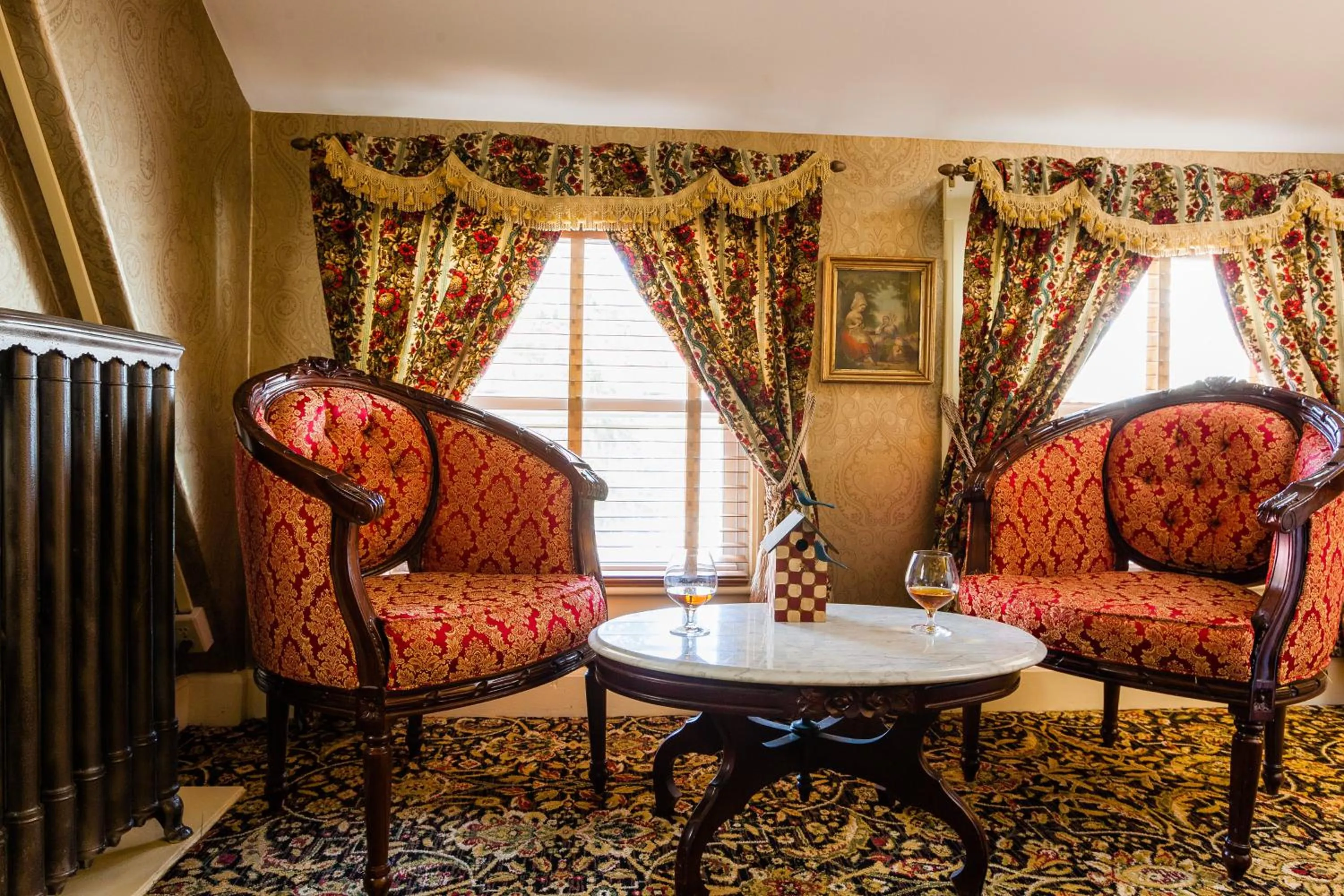 Bed in The Village Inn of Woodstock