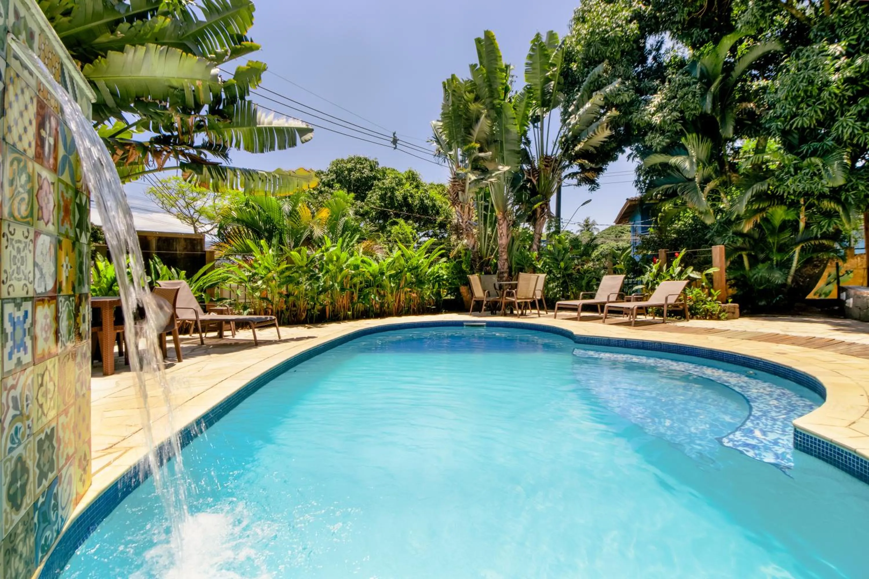 Garden view in VELINN Pousada Catamarã Brasil