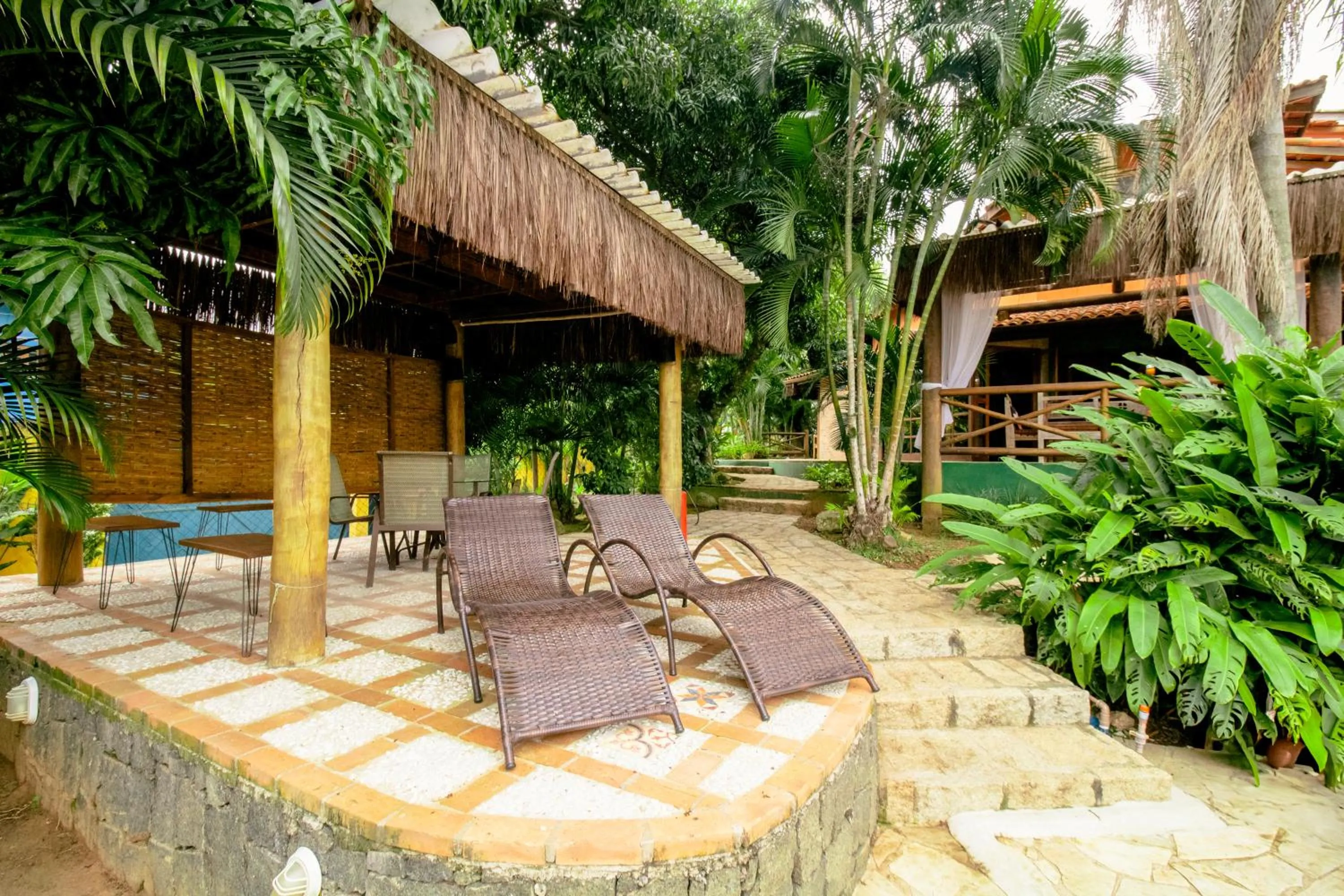 Patio in VELINN Pousada Catamarã Brasil