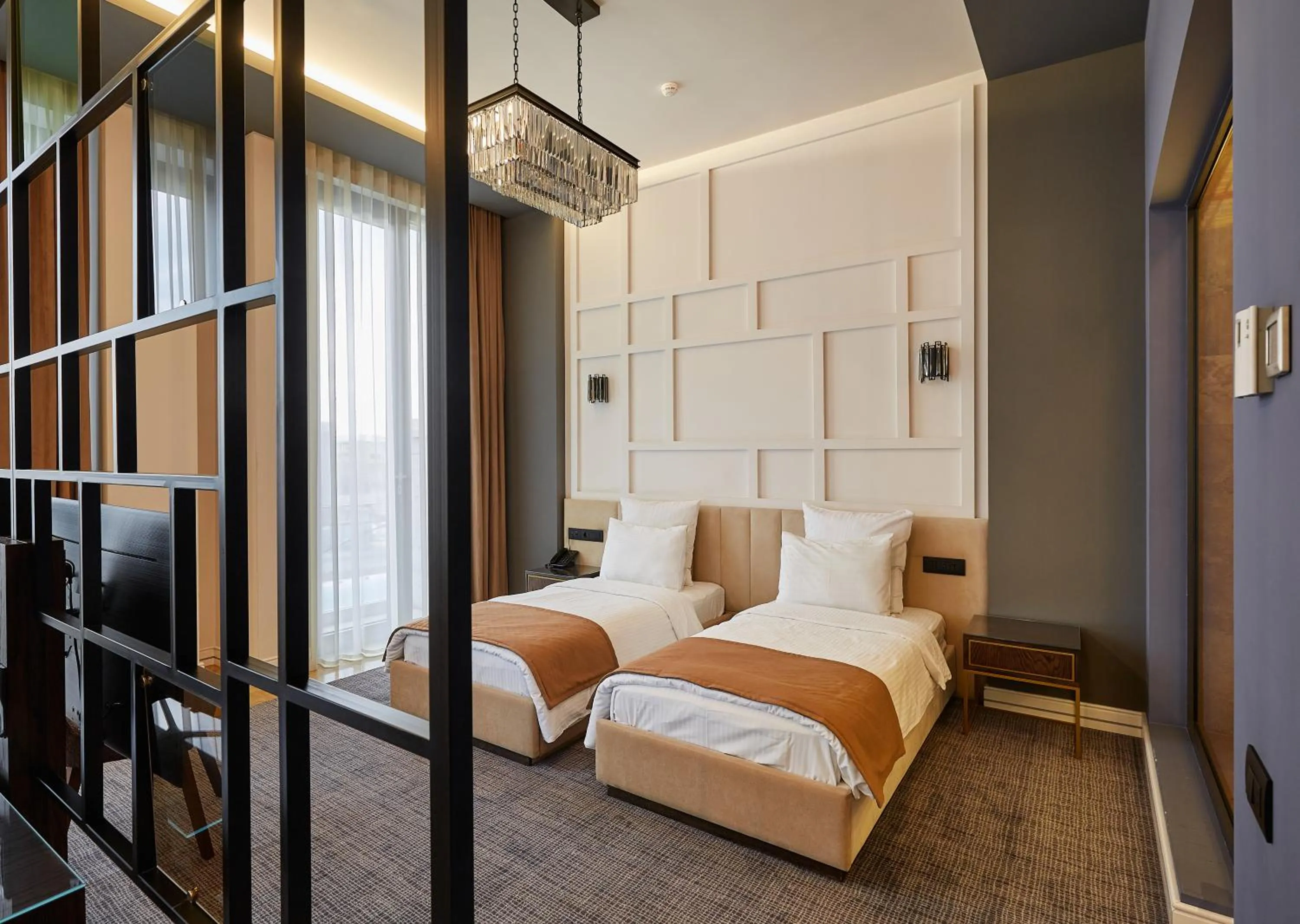 Bed in Aghababyan's Hotel