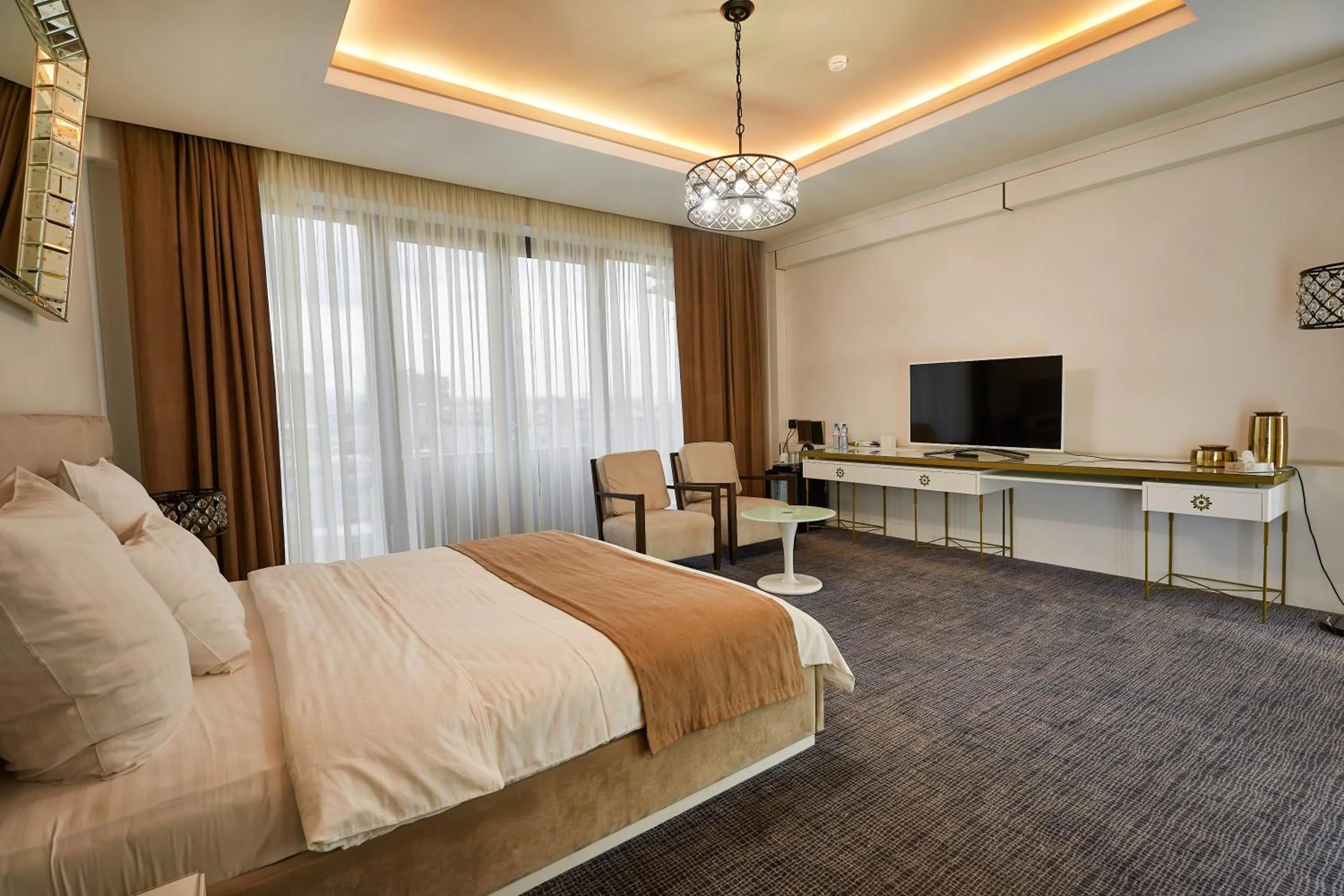 Bed in Aghababyan's Hotel