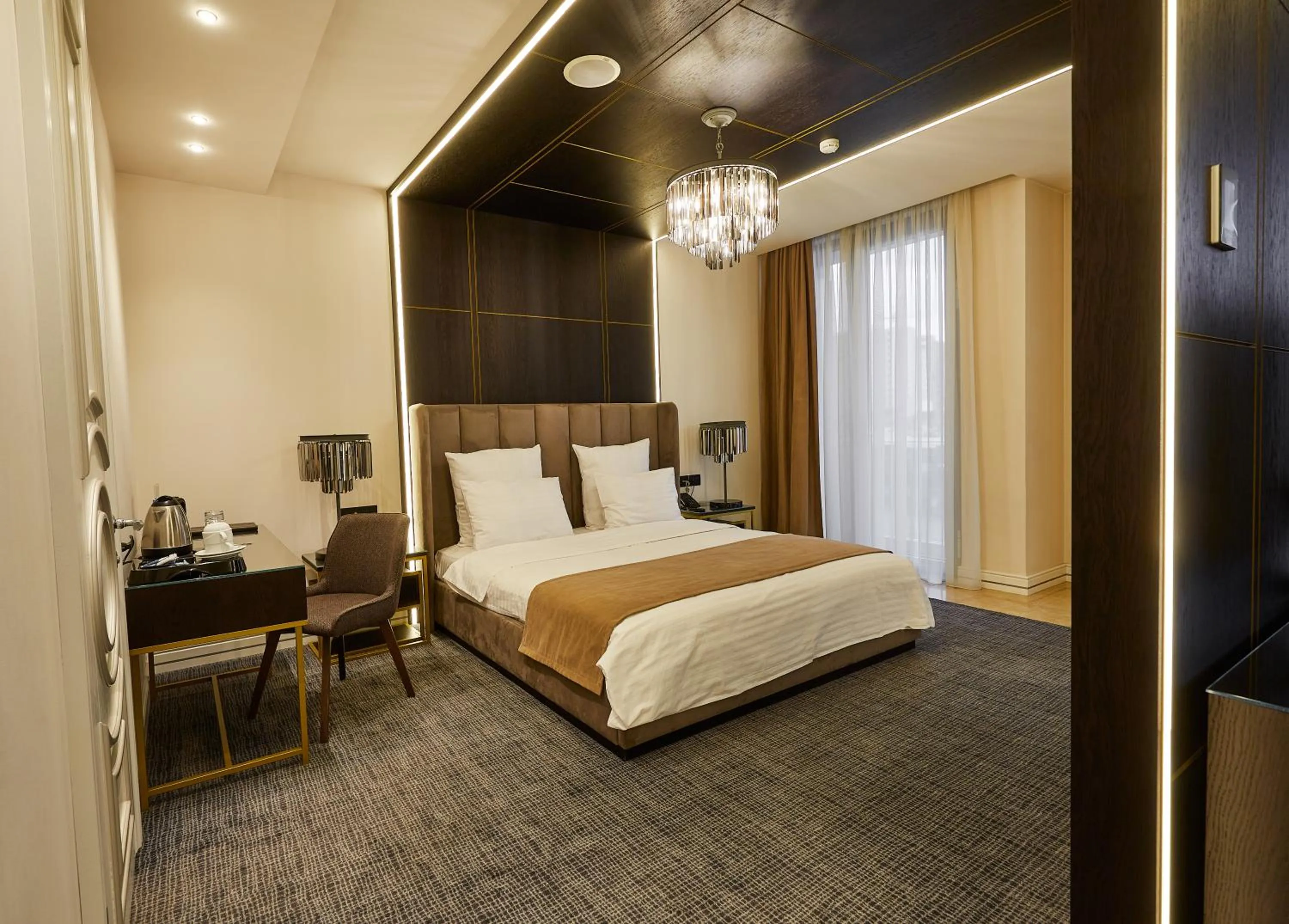 Bed in Aghababyan's Hotel