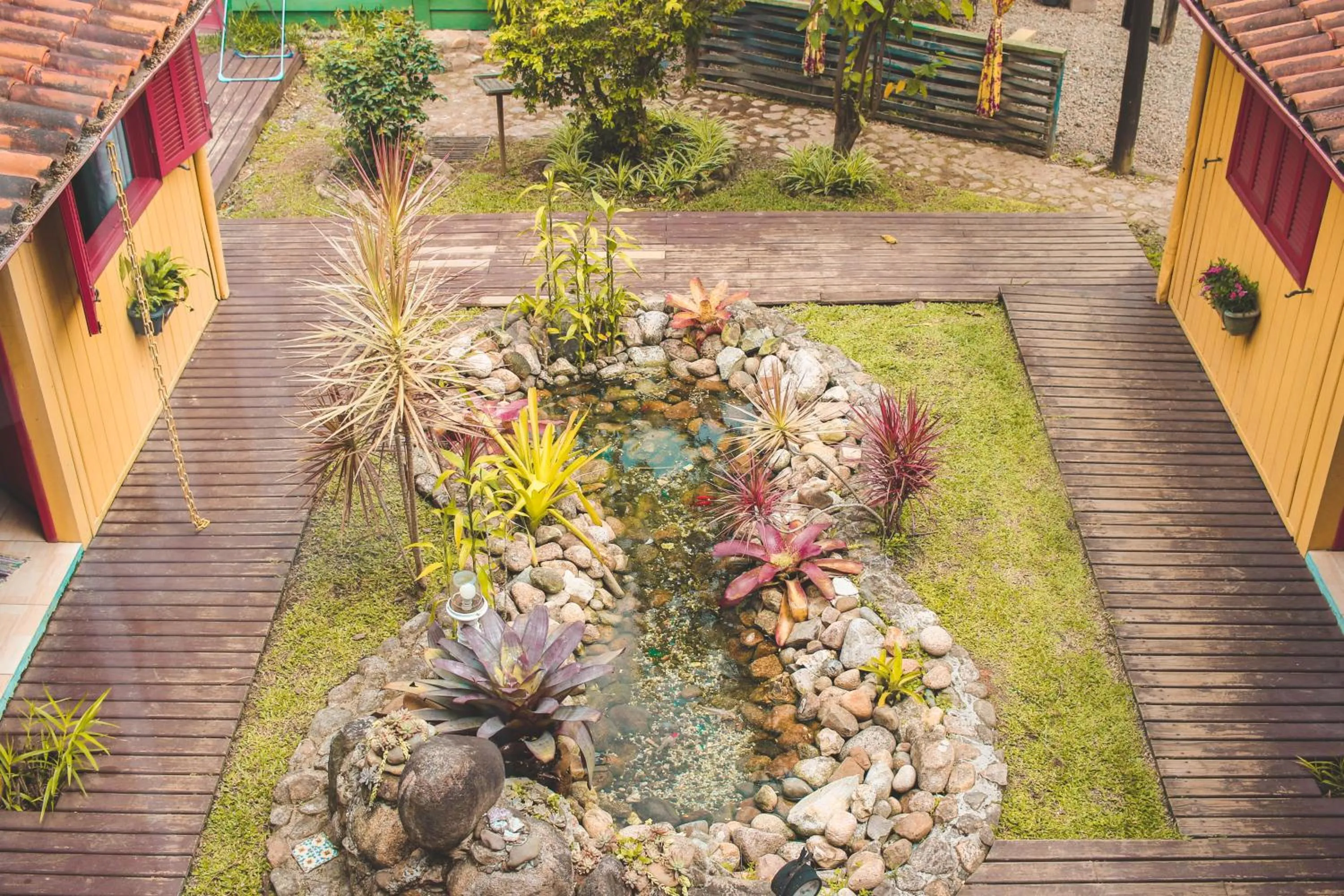 Garden in Pousada Cacau