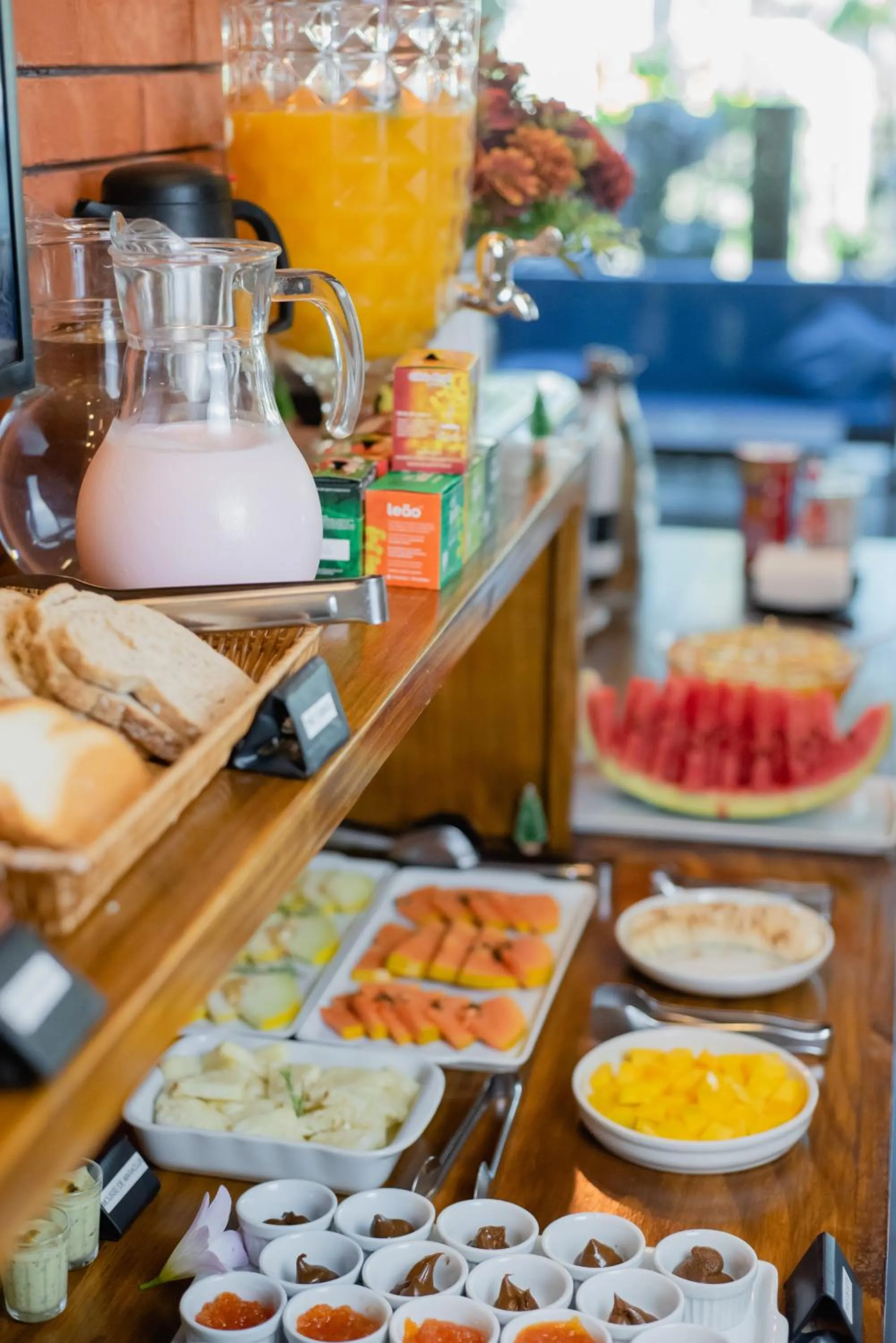 Breakfast in Pousada Cacau