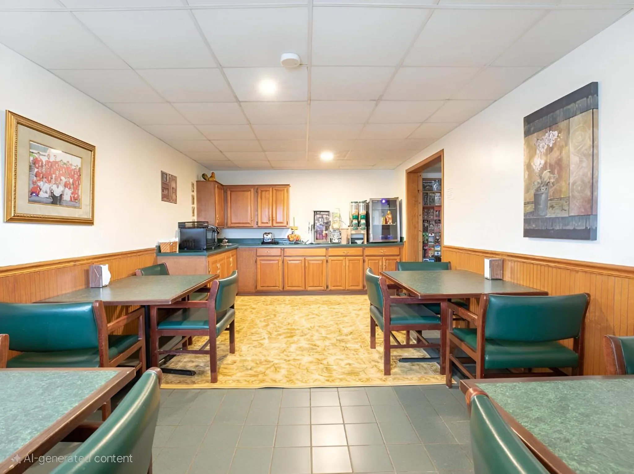 Breakfast in American Inn Ozark