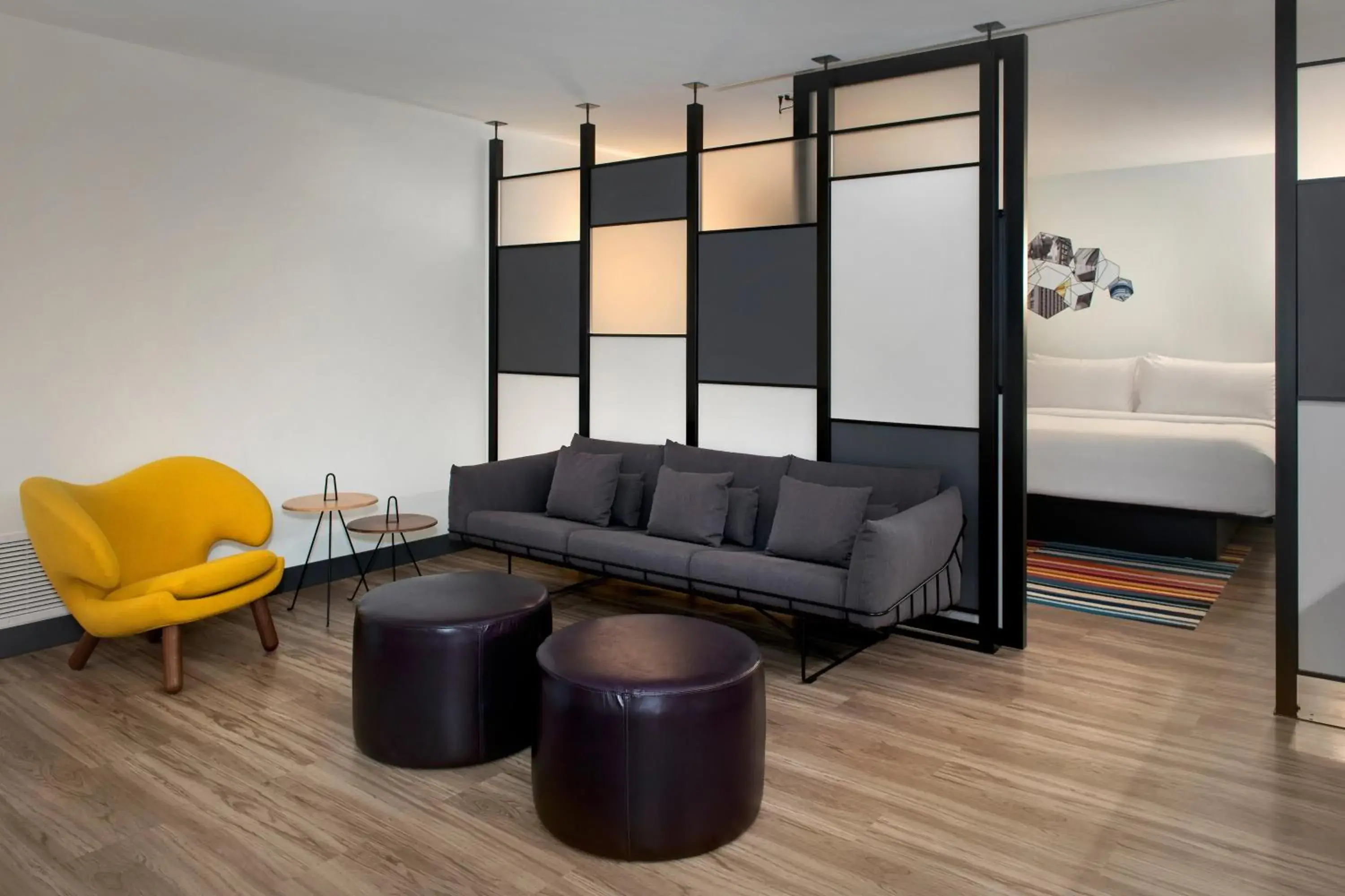 Suite View Accessible, Suite, 1 King in Aloft Buffalo Downtown Suite View Accessible, Suite, 1 King in Aloft Buffalo Downtown