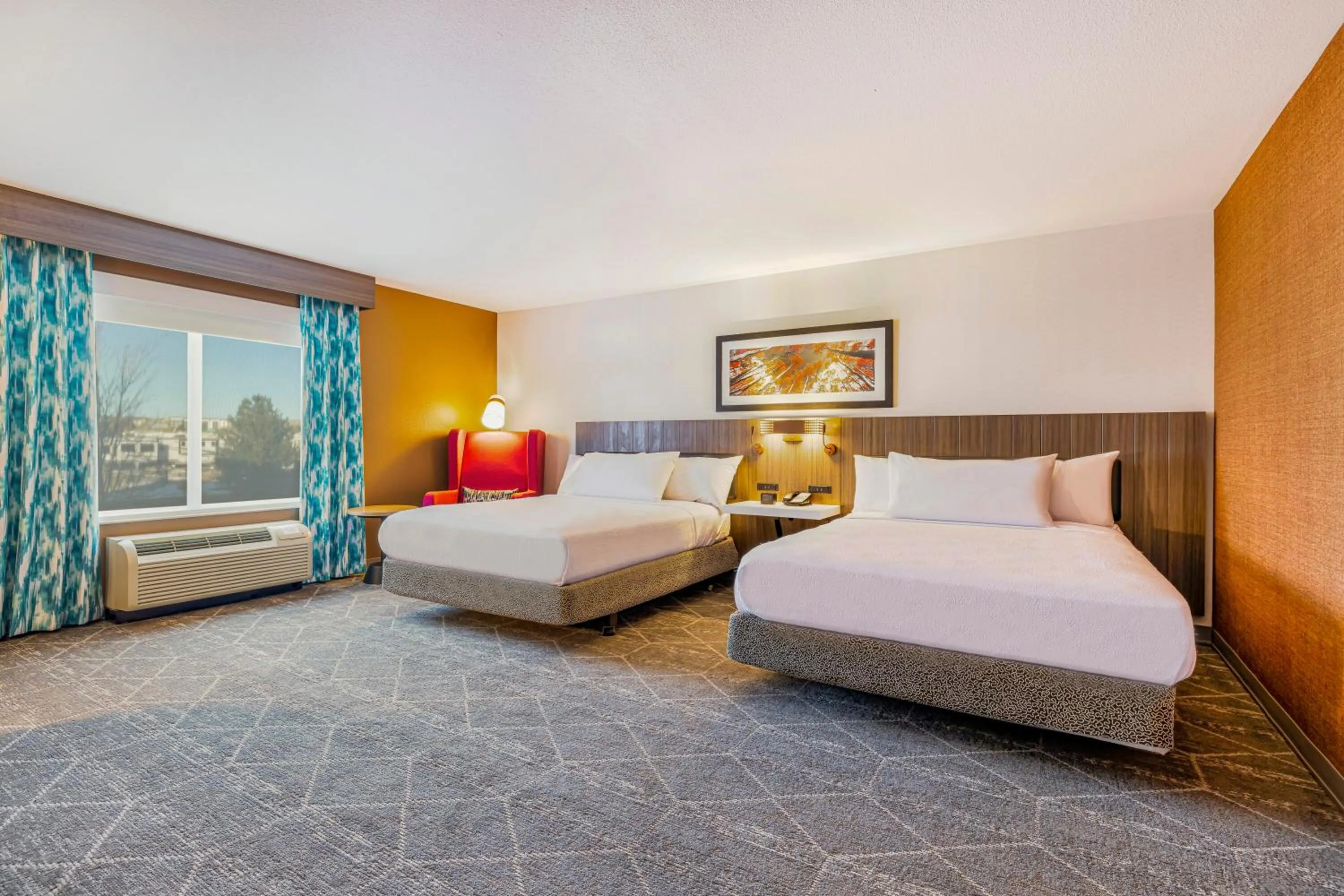 Bedroom, Bed in Hilton Garden Inn Colorado Springs Airport