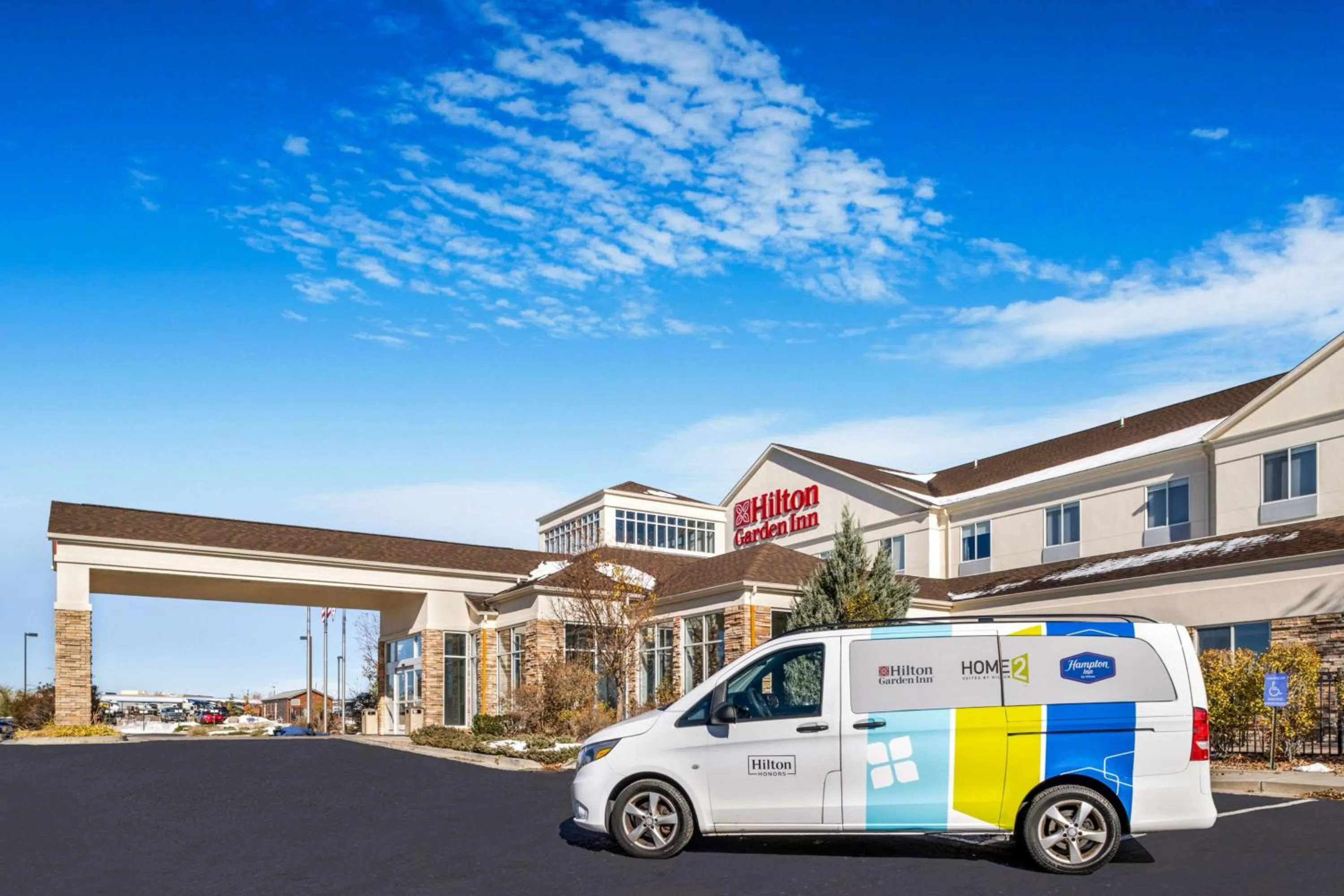 Property building in Hilton Garden Inn Colorado Springs Airport