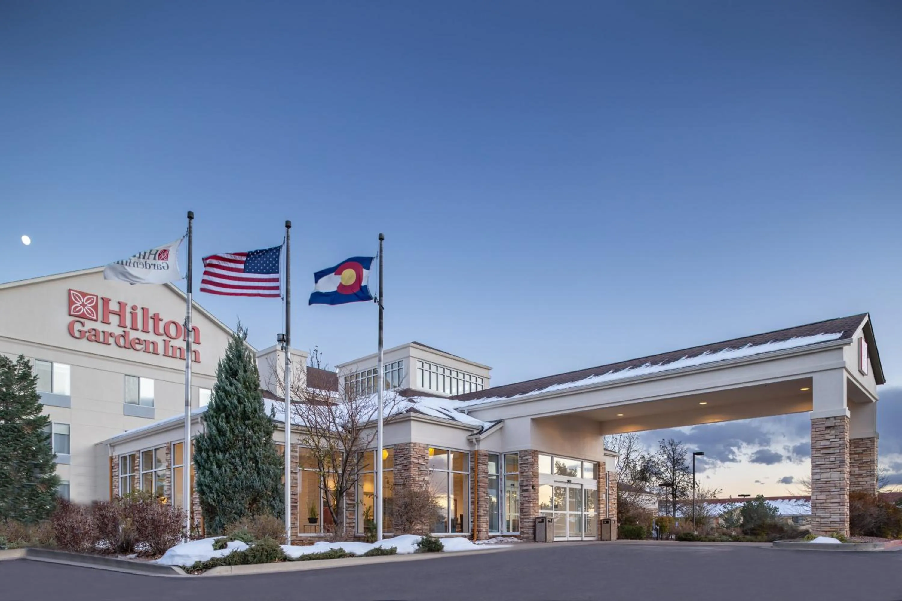 Property building in Hilton Garden Inn Colorado Springs Airport