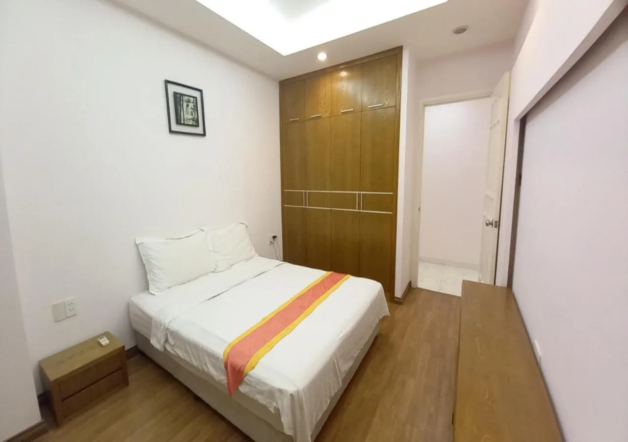 Bed in Khai Hoan Apartment Hotel