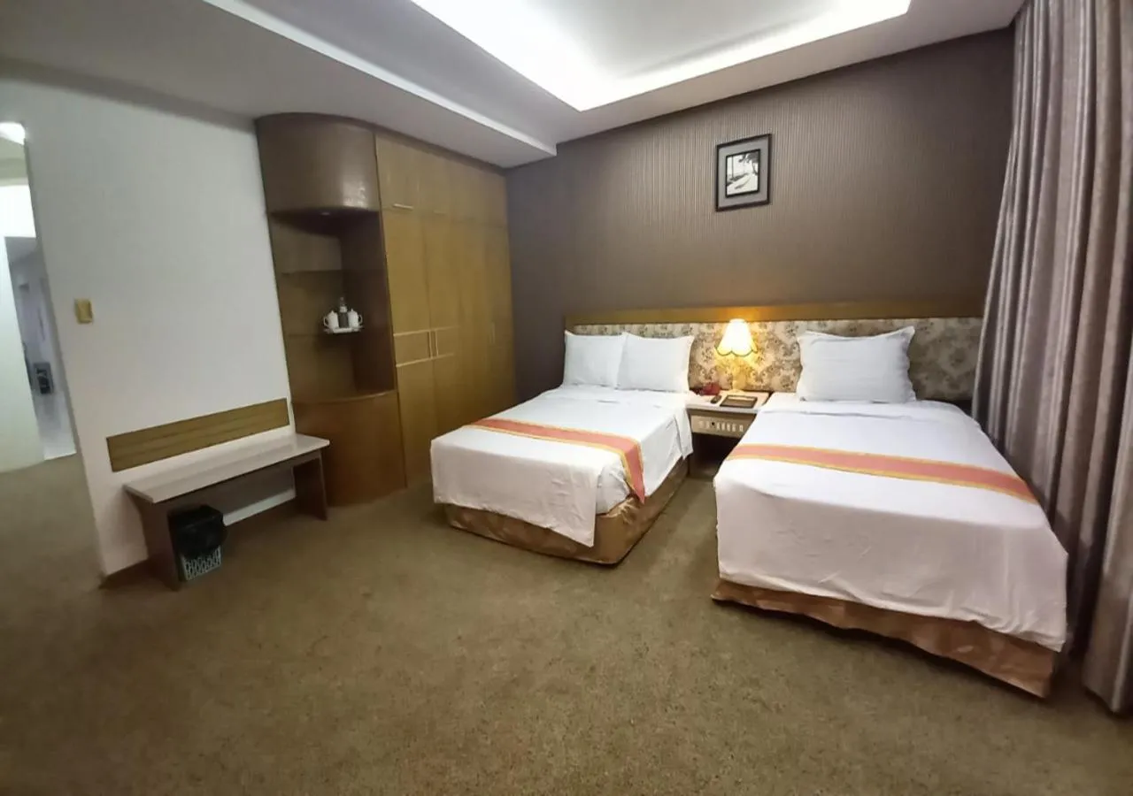 Bed in Khai Hoan Apartment Hotel