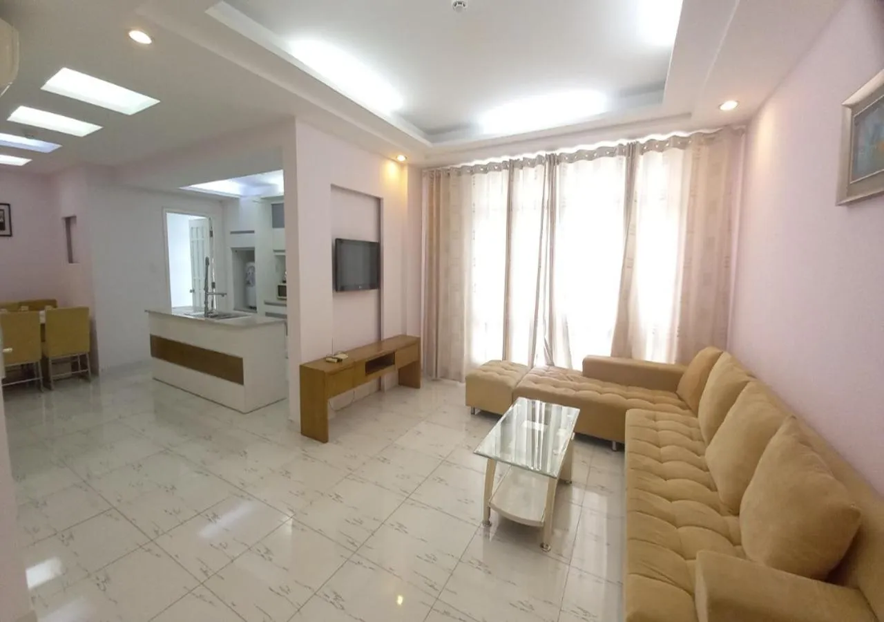 Living room in Khai Hoan Apartment Hotel