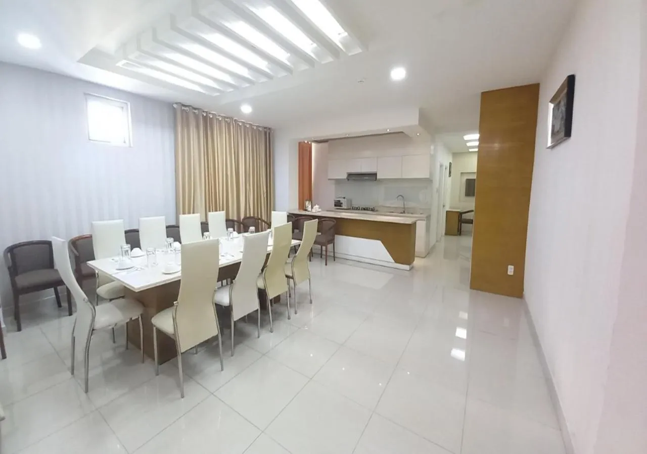 Kitchen or kitchenette in Khai Hoan Apartment Hotel
